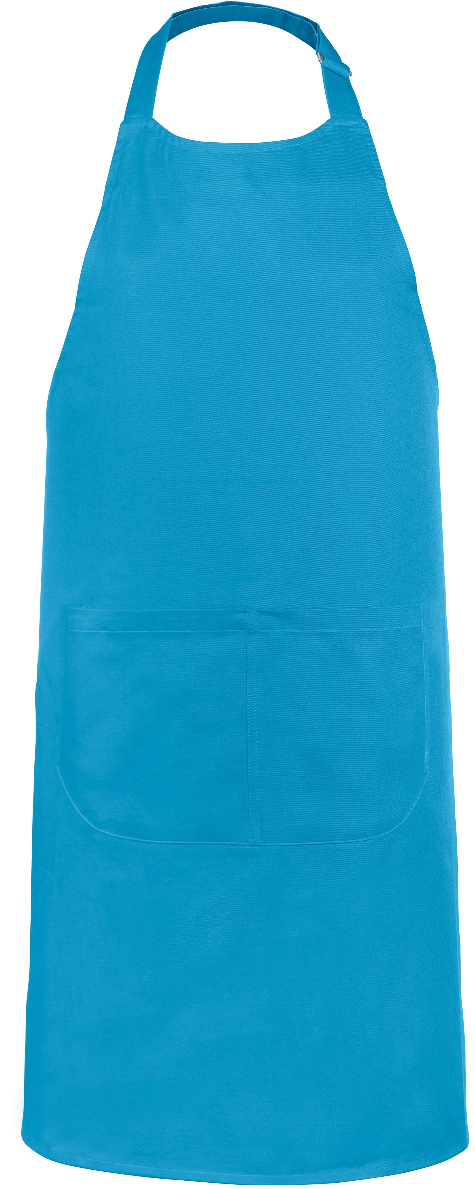TABLIER POLYCOTON AVEC POCHE Tropical Blue Bleu, à personnaliser avec le logo de votre club. TABLIER POLYCOTON AVEC POCHE Tropical Blue Bleu