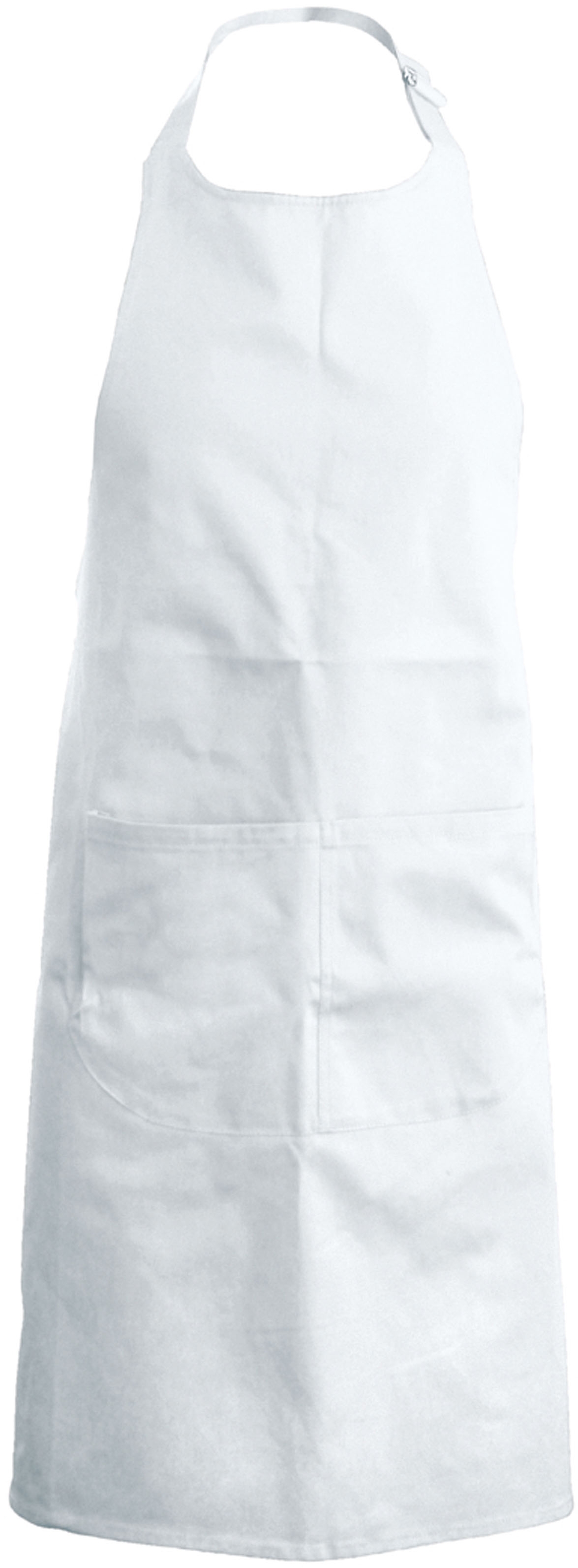 TABLIER POLYCOTON AVEC POCHE White Blanc, à personnaliser avec le logo de votre club. TABLIER POLYCOTON AVEC POCHE White Blanc