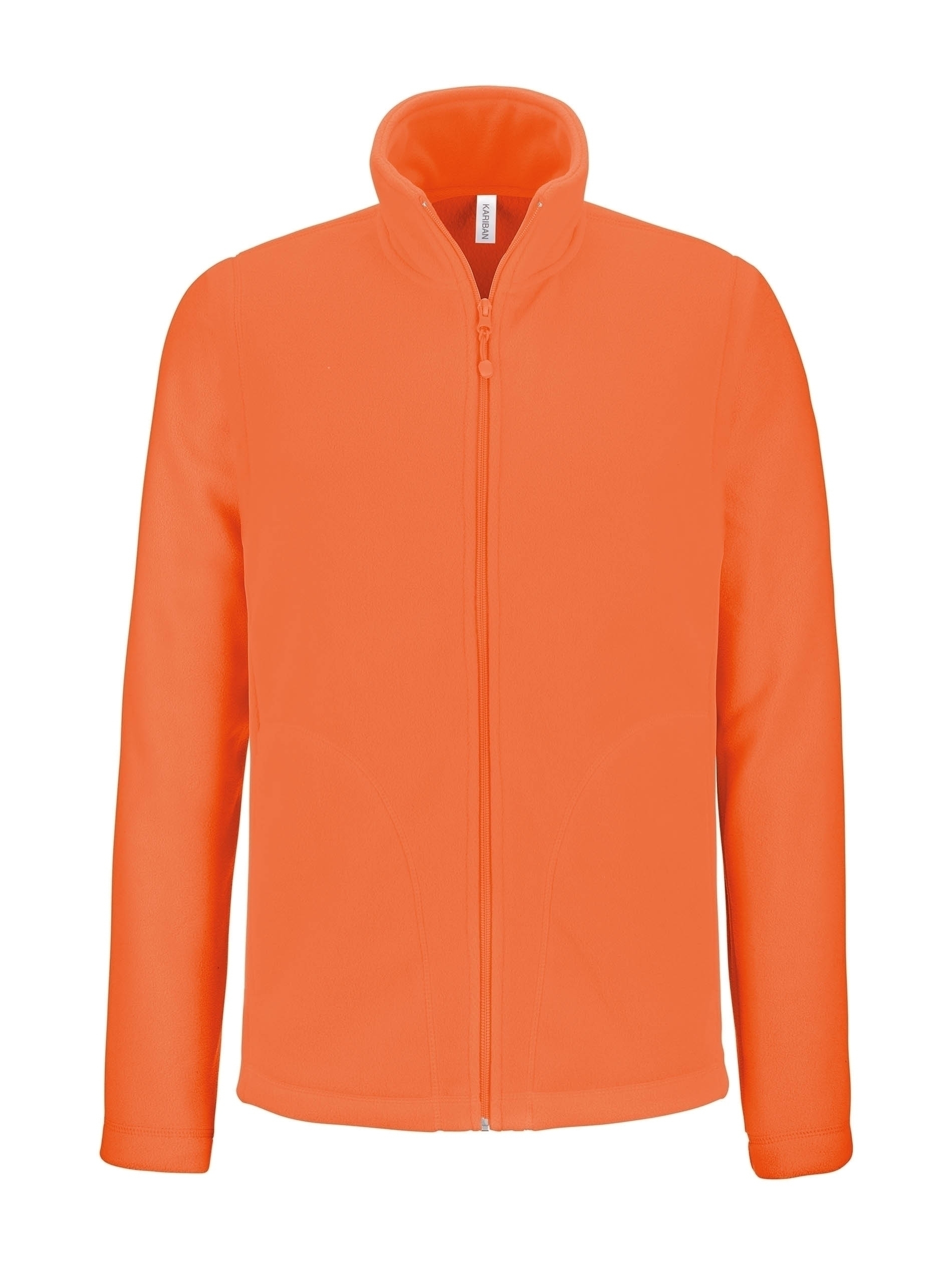 FALCO > VESTE MICROPOLAIRE ZIPPÉE Fluorescent Orange Orange, à personnaliser avec le logo de votre club. FALCO > VESTE MICROPOLAIRE ZIPPÉE Fluorescent Orange Orange