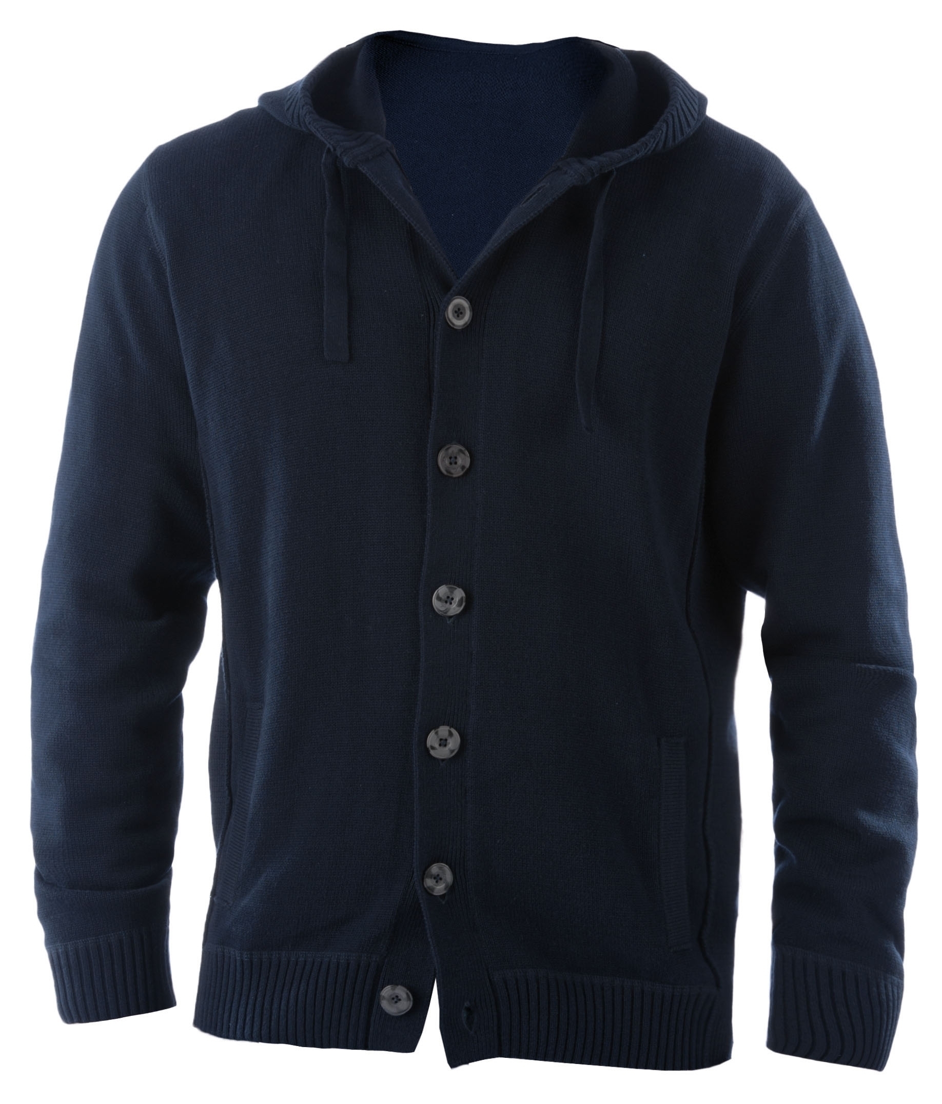 CARDIGAN BOUTONNÉ À CAPUCHE UNISEXE Navy Bleu, à personnaliser avec le logo de votre club. CARDIGAN BOUTONNÉ À CAPUCHE UNISEXE Navy Bleu