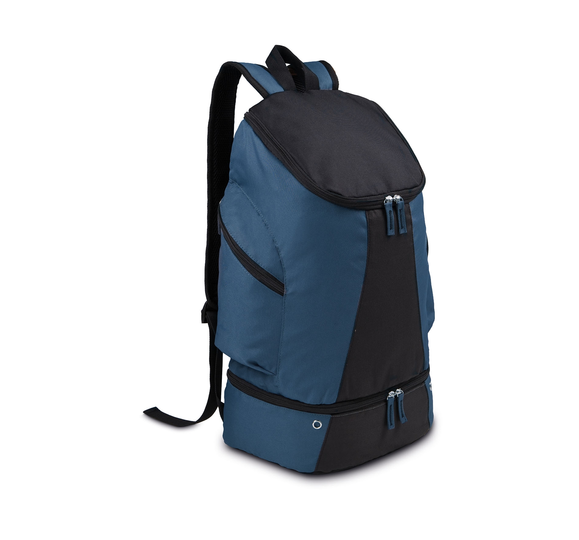 Sac à dos sport Petrol Blue / Black Bleu, à personnaliser avec le logo de votre club. Sac à dos sport Petrol Blue / Black Bleu