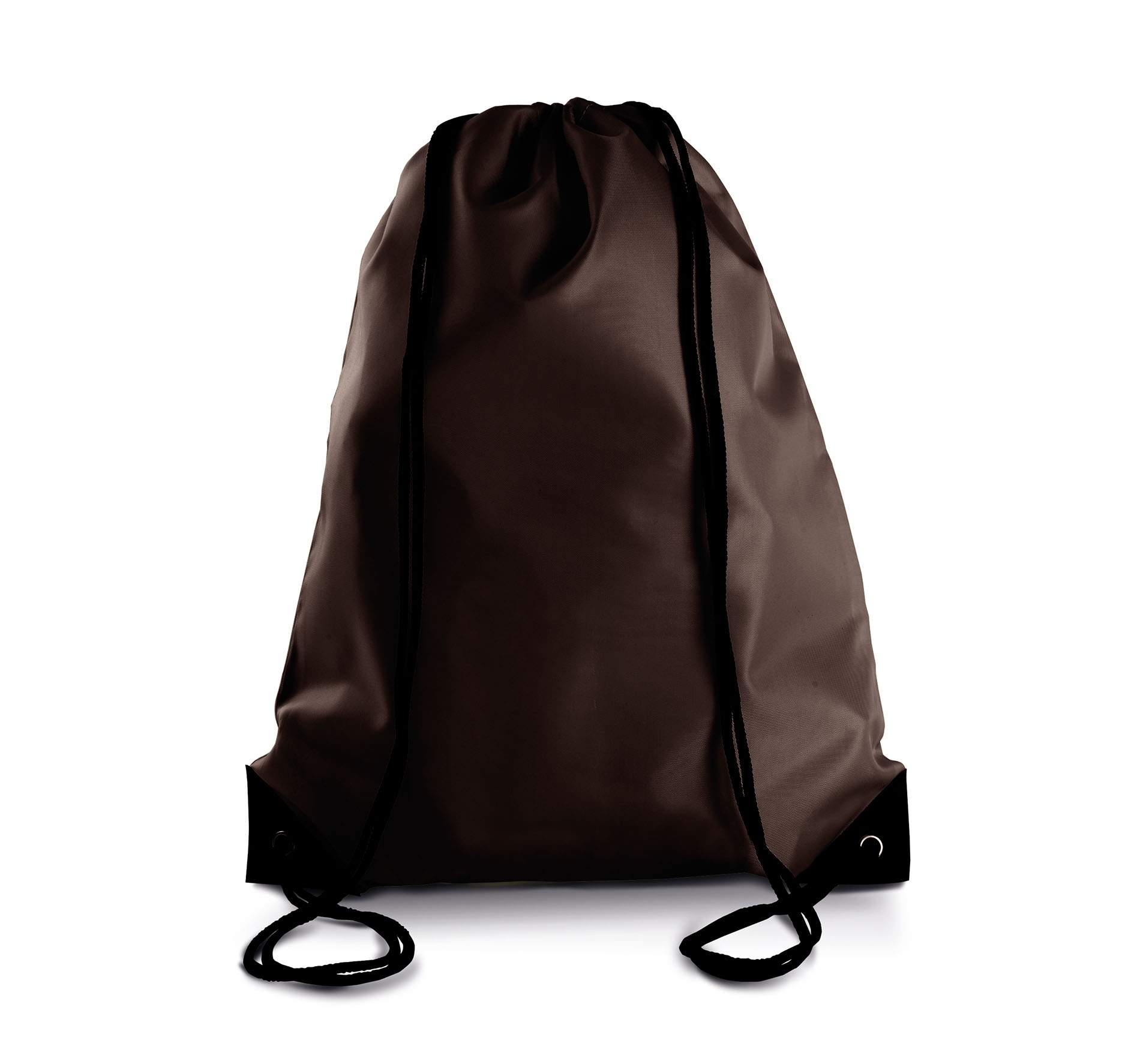 SAC À DOS AVEC CORDELETTES Chocolate Marron, à personnaliser avec le logo de votre club. SAC À DOS AVEC CORDELETTES Chocolate Marron