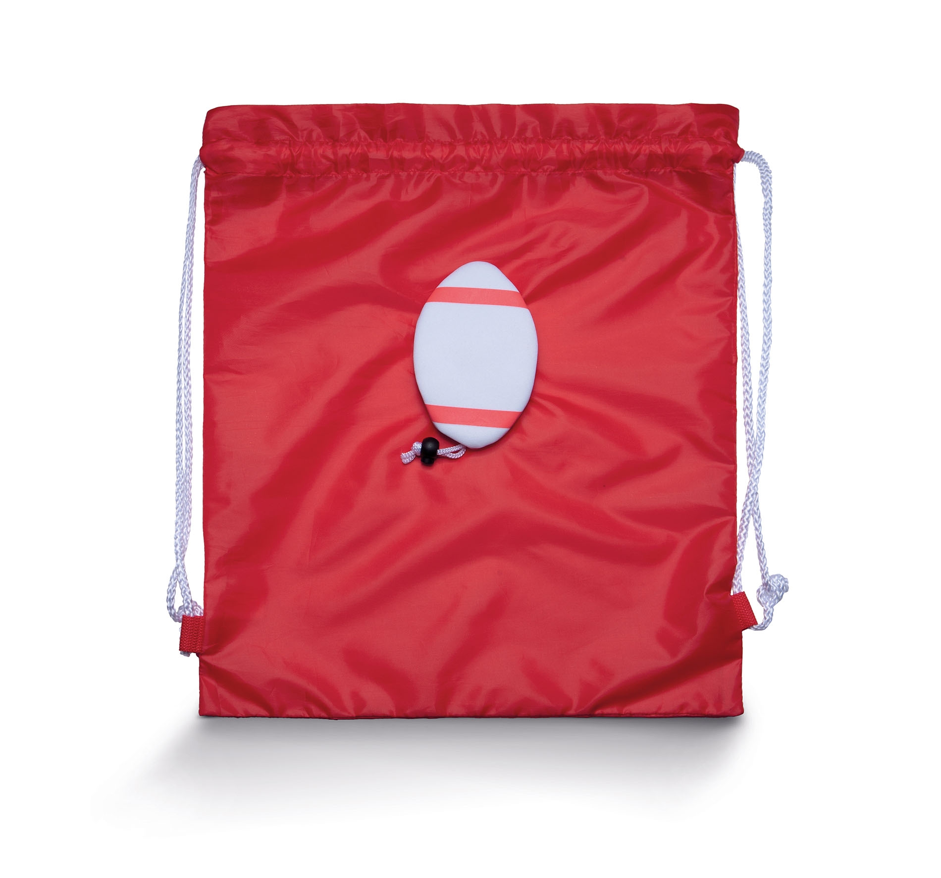 SAC À DOS AVEC CORDELETTES Red / White Rouge, à personnaliser avec le logo de votre club. SAC À DOS AVEC CORDELETTES Red / White Rouge