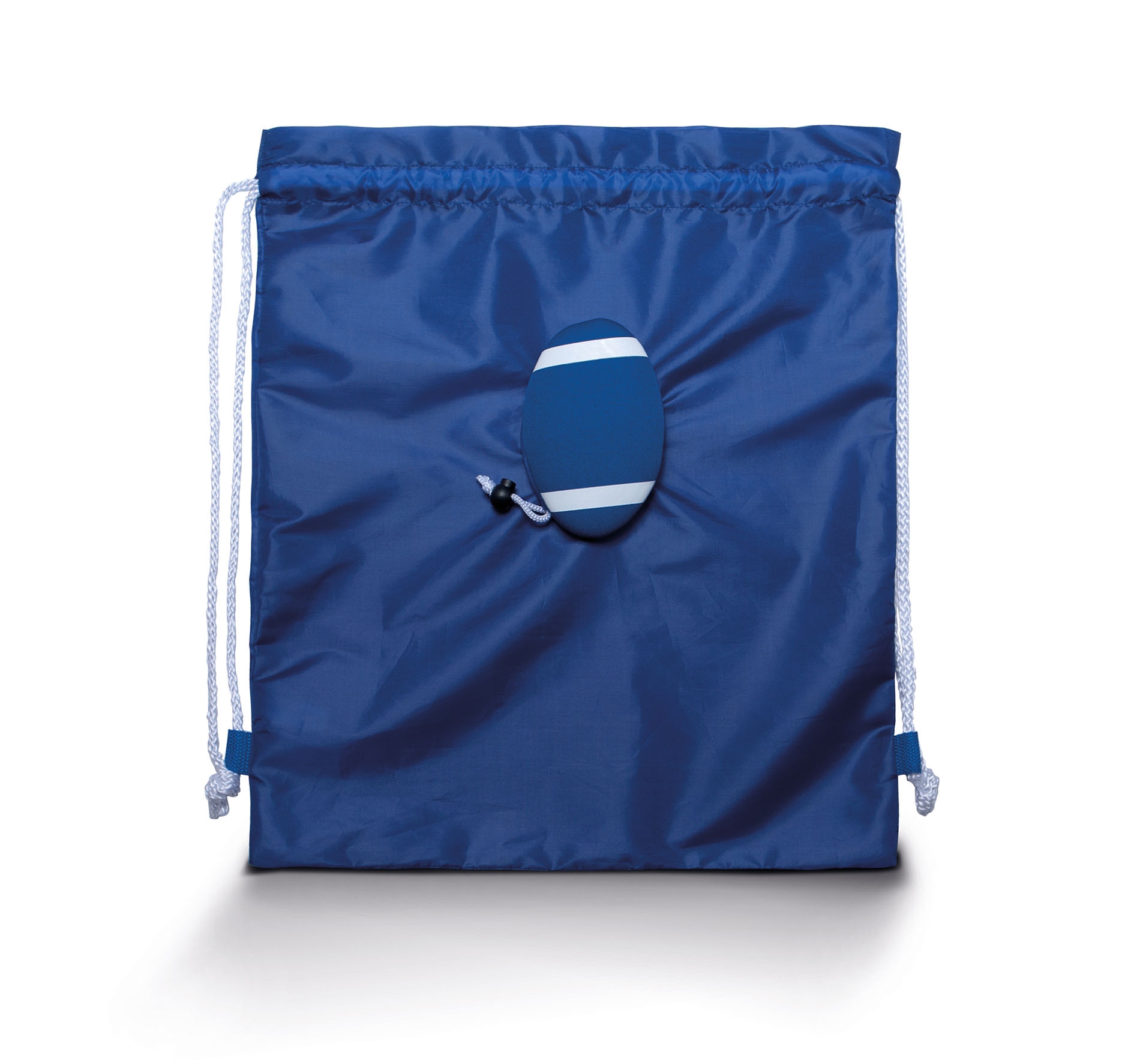 SAC À DOS AVEC CORDELETTES Royal Blue / White Bleu, à personnaliser avec le logo de votre club. SAC À DOS AVEC CORDELETTES Royal Blue / White Bleu