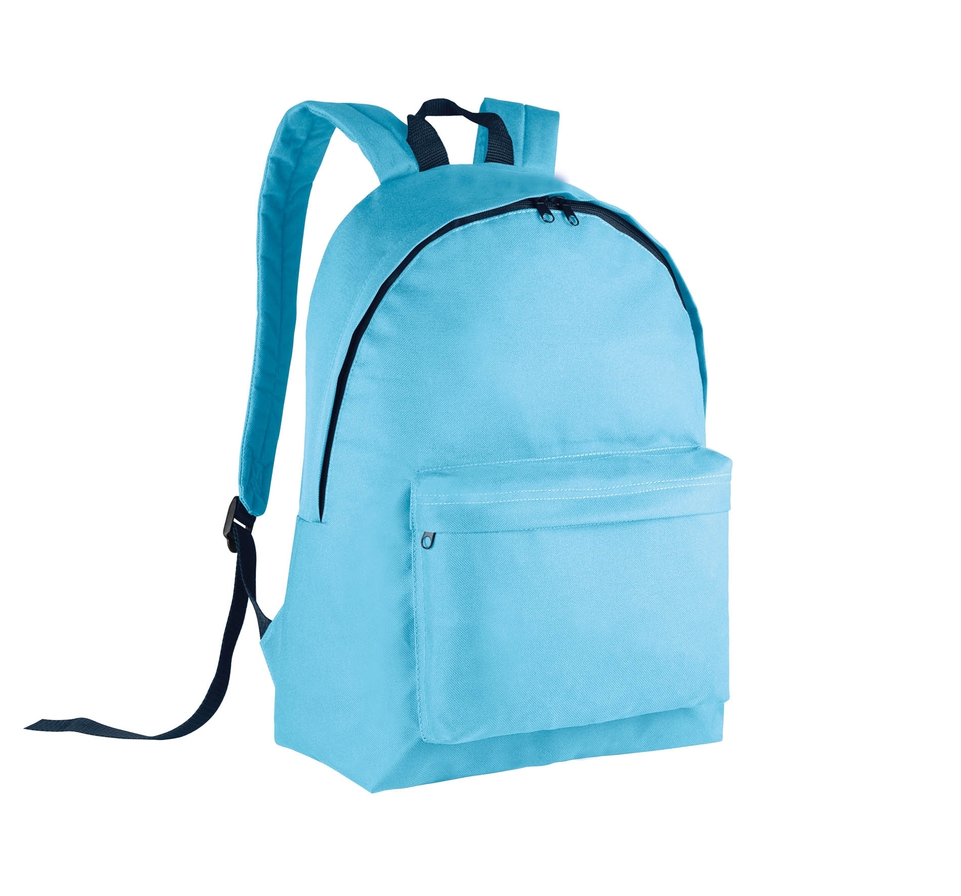 Sac à dos classique - Version junior Sky Blue / Navy Bleu, à personnaliser avec le logo de votre club. Sac à dos classique - Version junior Sky Blue / Navy Bleu