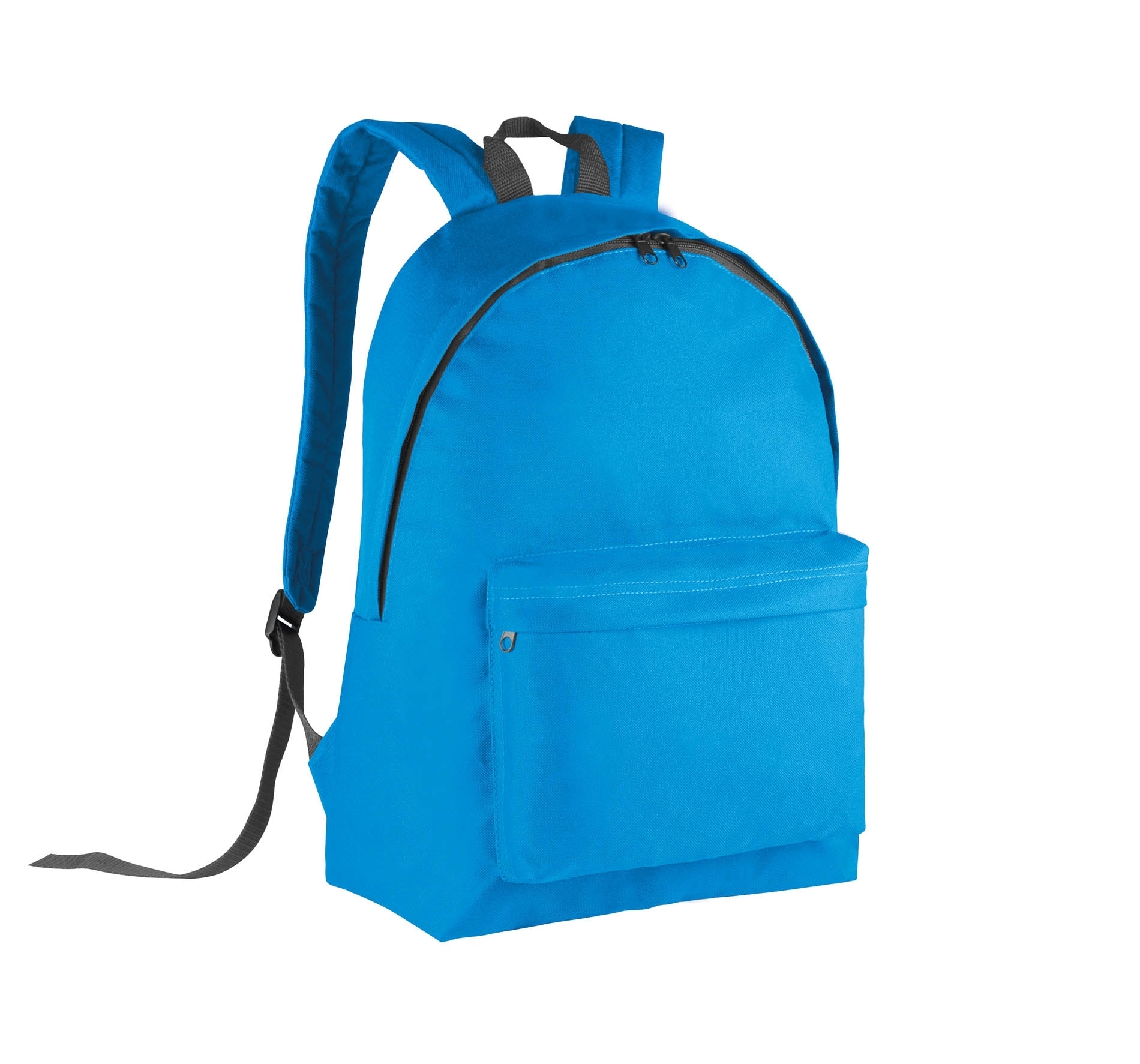 Sac à dos classique - Version junior Tropical Blue Heather / Dark Grey Bleu, à personnaliser avec le logo de votre club. Sac à dos classique - Version junior Tropical Blue Heather / Dark Grey Bleu