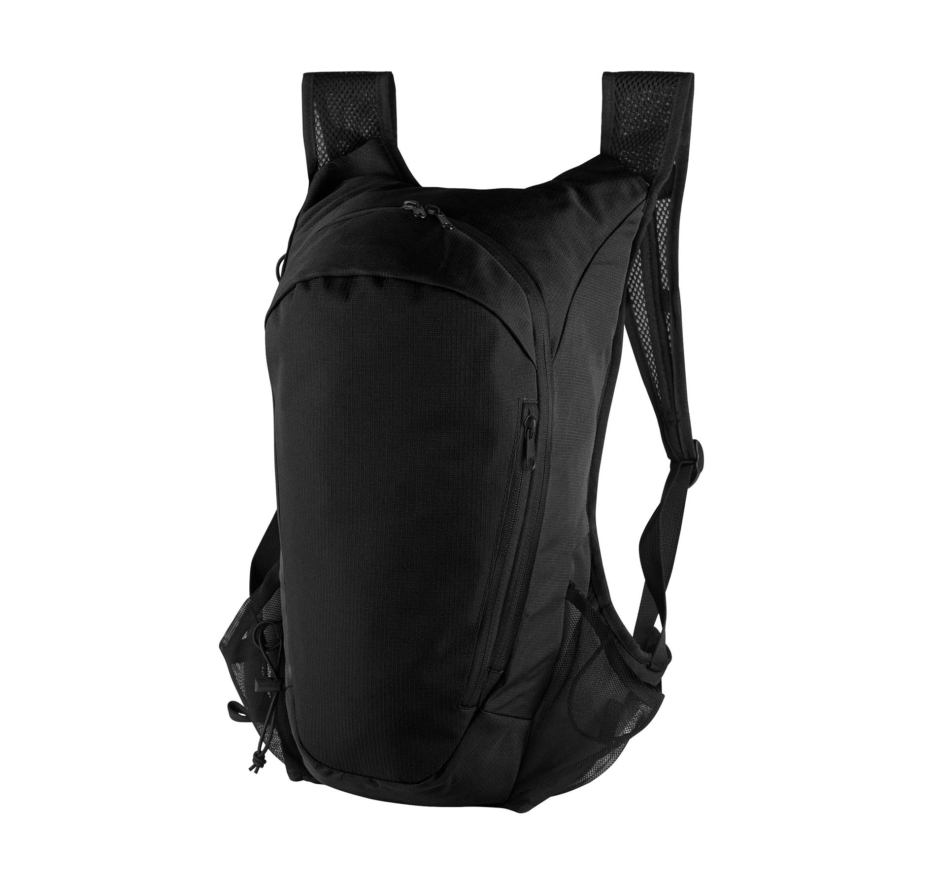 Sac à dos ultra trail / trekking Black Noir, à personnaliser avec le logo de votre club. Sac à dos ultra trail / trekking Black Noir
