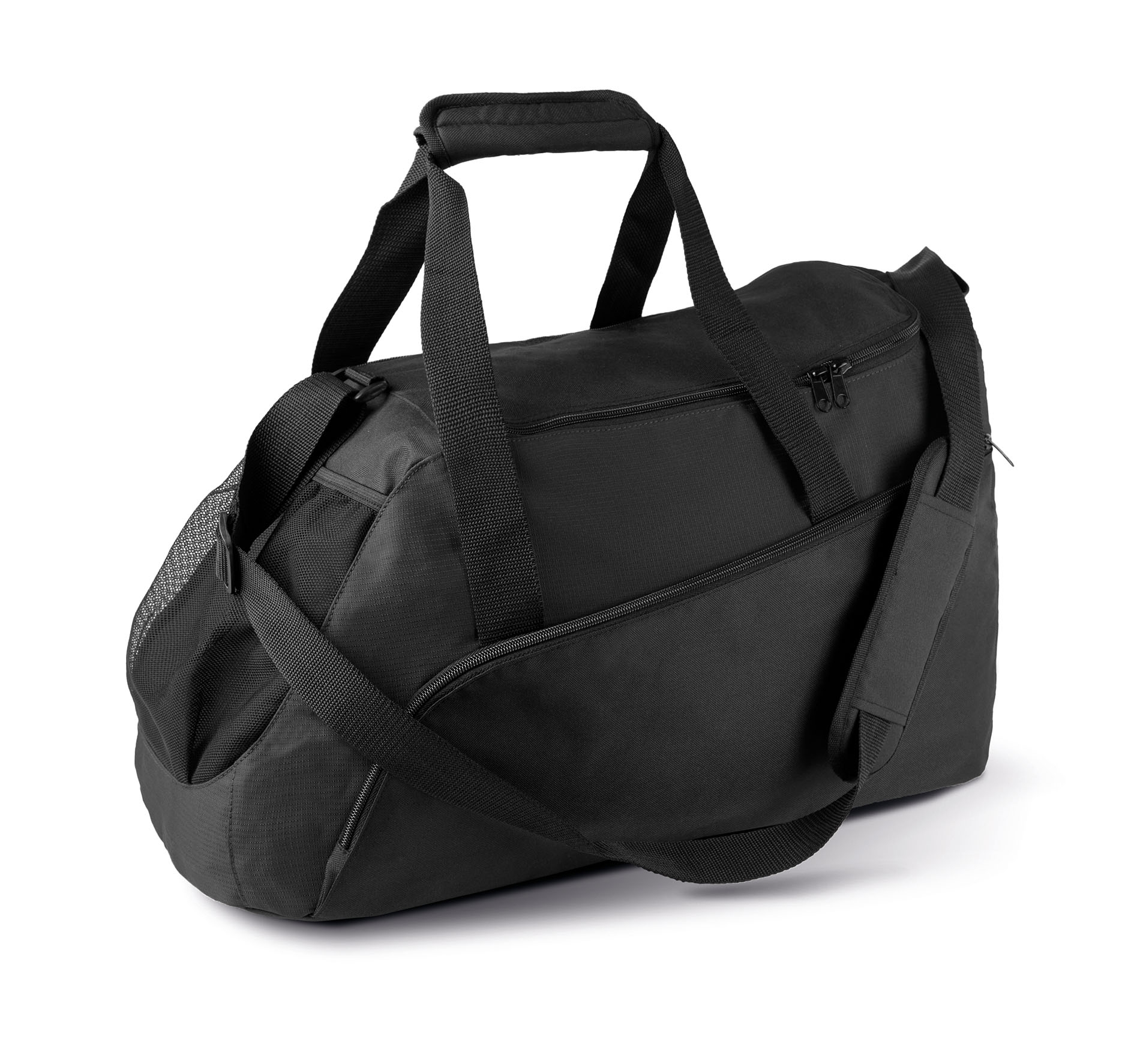 SAC DE SPORT Black / Black Noir, à personnaliser avec le logo de votre club. SAC DE SPORT Black / Black Noir