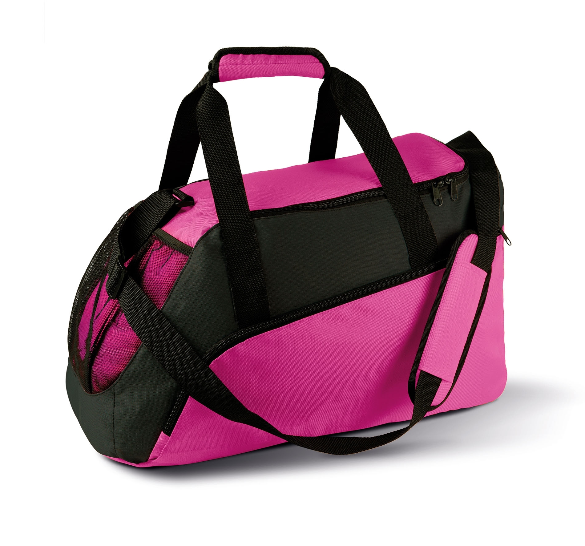 SAC DE SPORT Fuchsia / Black Rose, à personnaliser avec le logo de votre club. SAC DE SPORT Fuchsia / Black Rose
