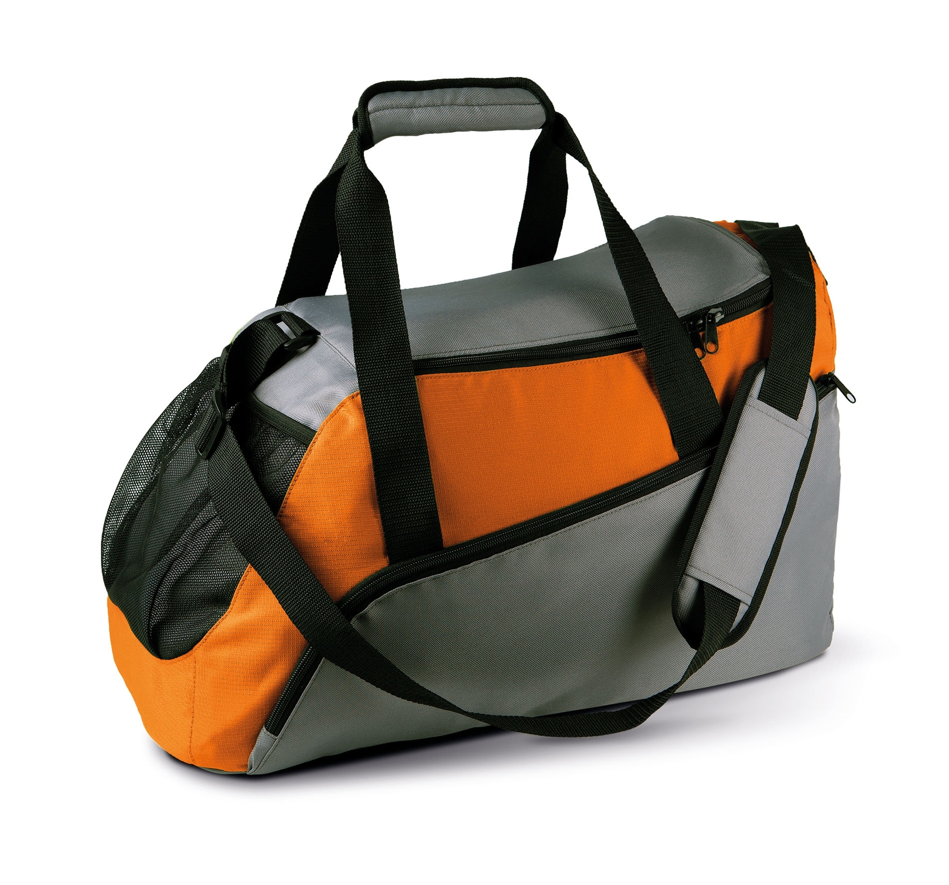 SAC DE SPORT Slate Grey / Orange Gris, à personnaliser avec le logo de votre club. SAC DE SPORT Slate Grey / Orange Gris