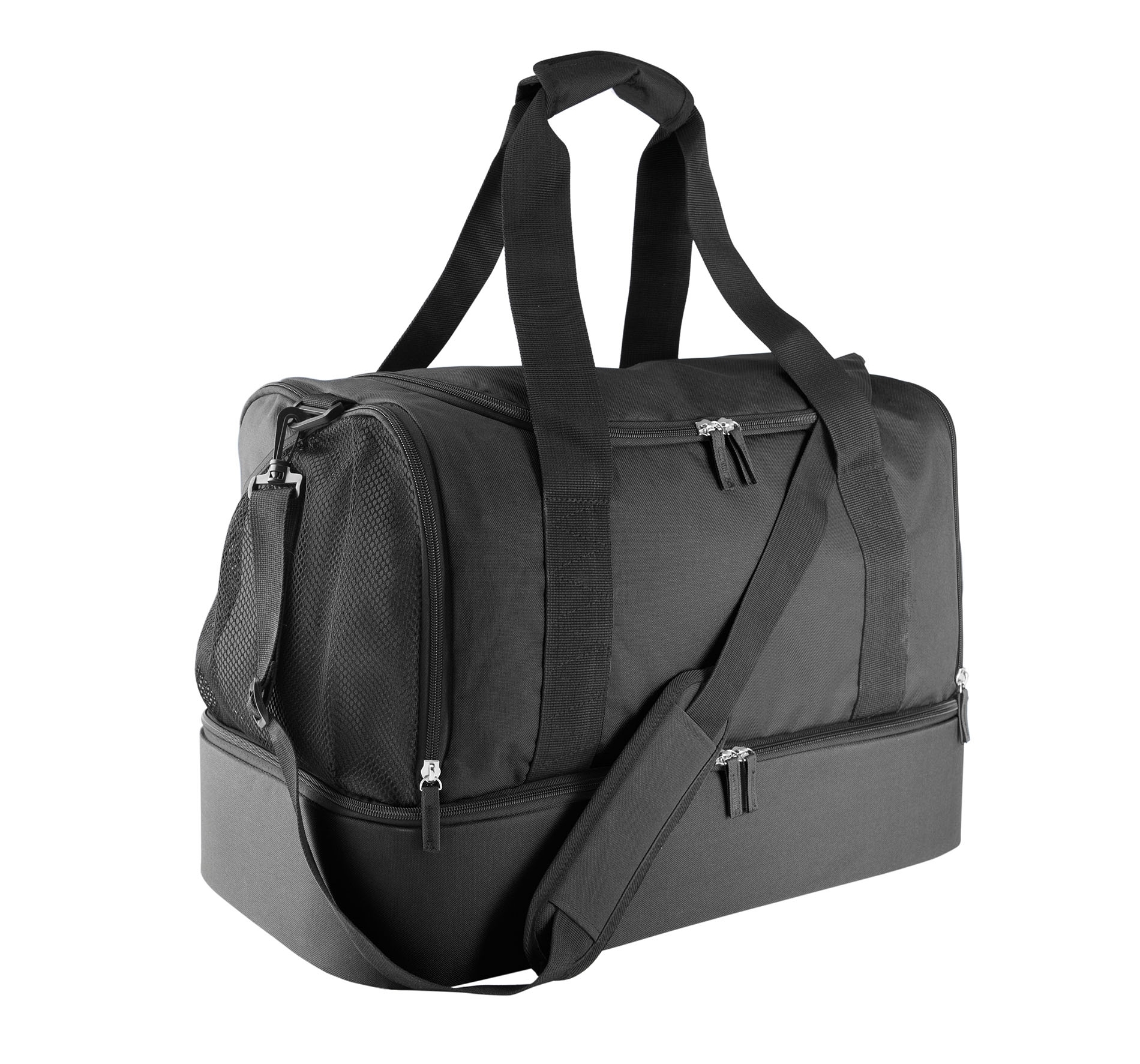 SAC SPORT COLLECTIF Black / Black Noir, à personnaliser avec le logo de votre club. SAC SPORT COLLECTIF Black / Black Noir