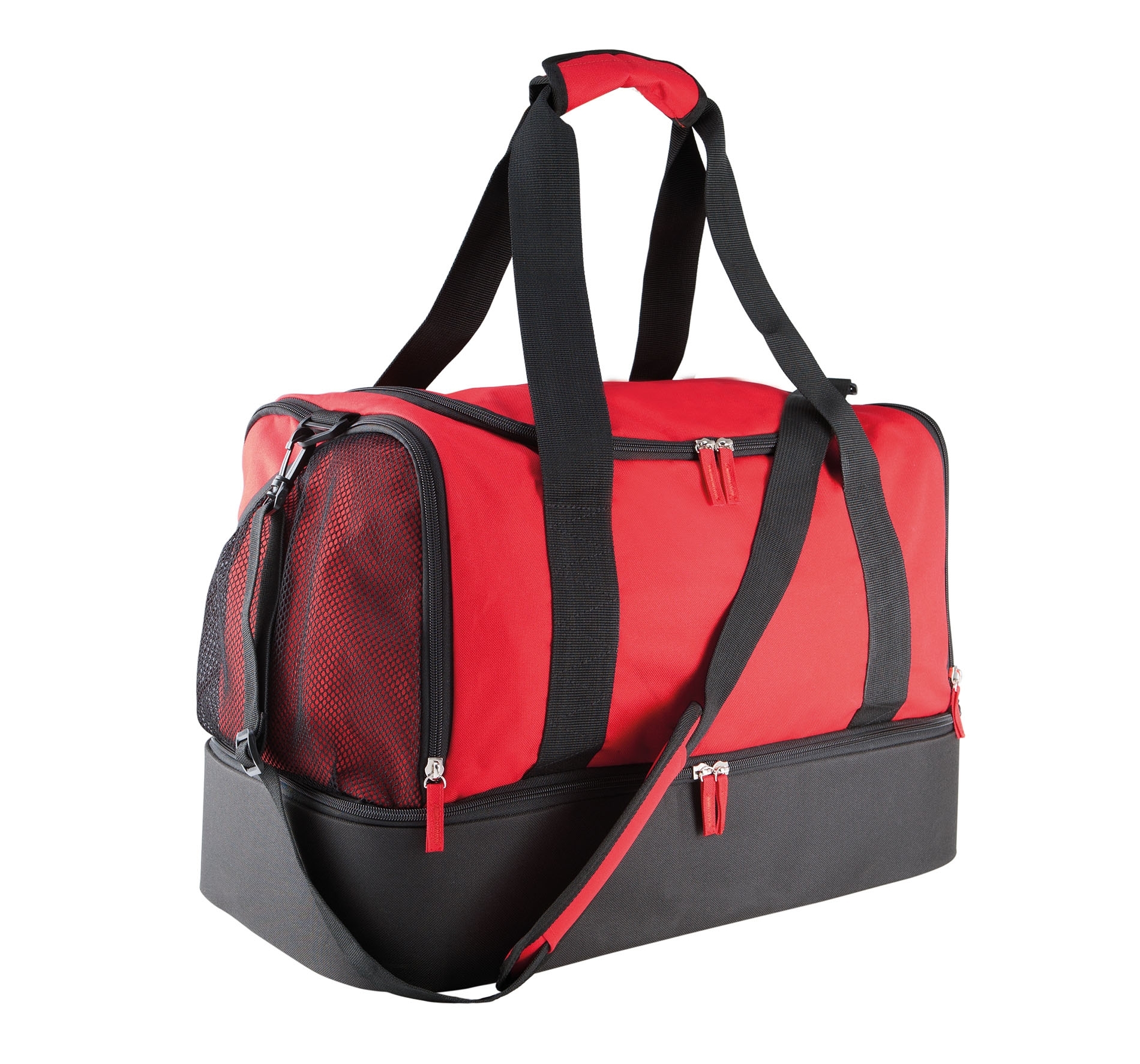 SAC SPORT COLLECTIF Black / Red Noir, à personnaliser avec le logo de votre club. SAC SPORT COLLECTIF Black / Red Noir