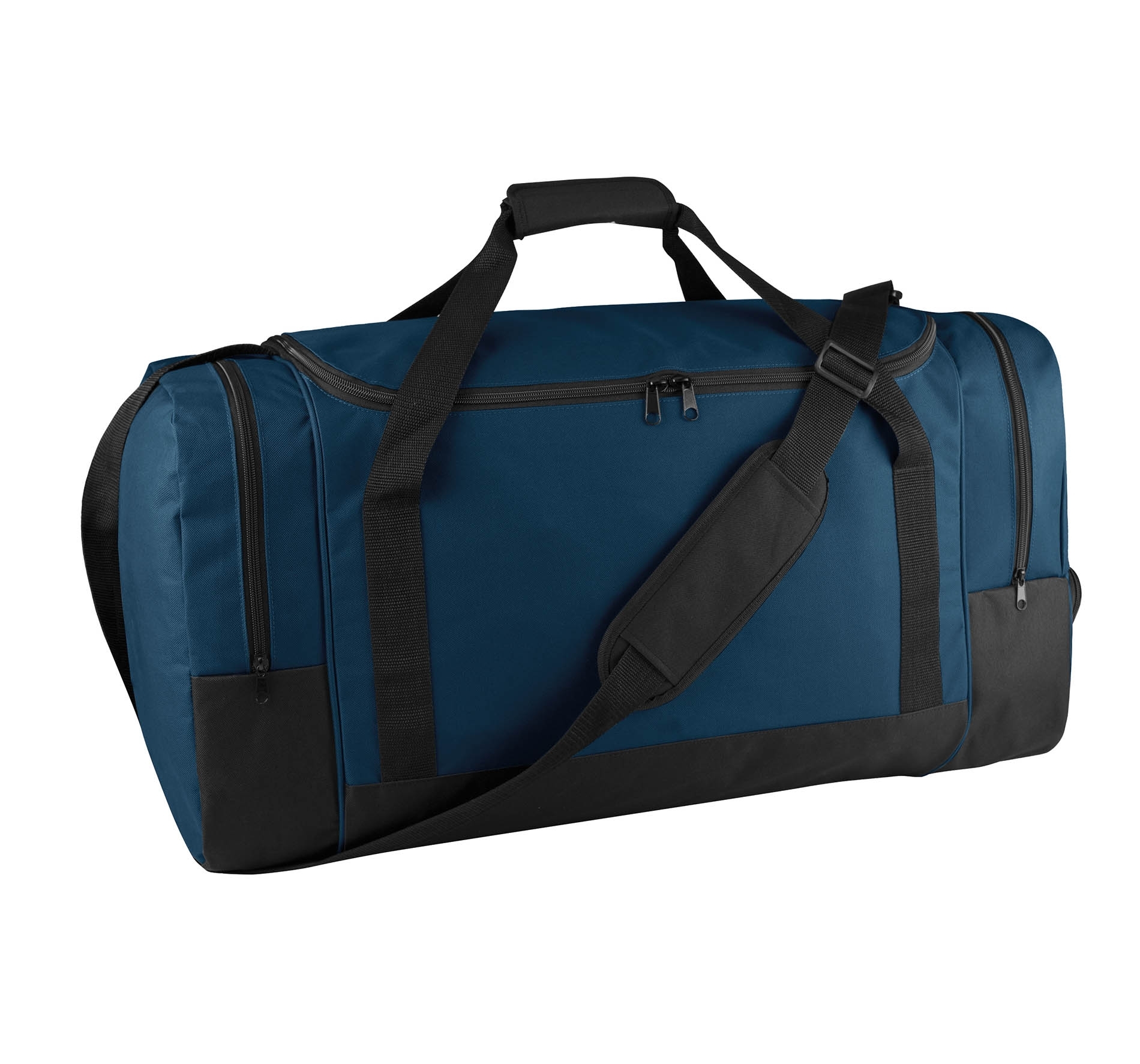 Sac de sport - 85 litres Bleu Navy / Black, à personnaliser avec le logo de votre club. Sac de sport - 85 litres Bleu Navy / Black