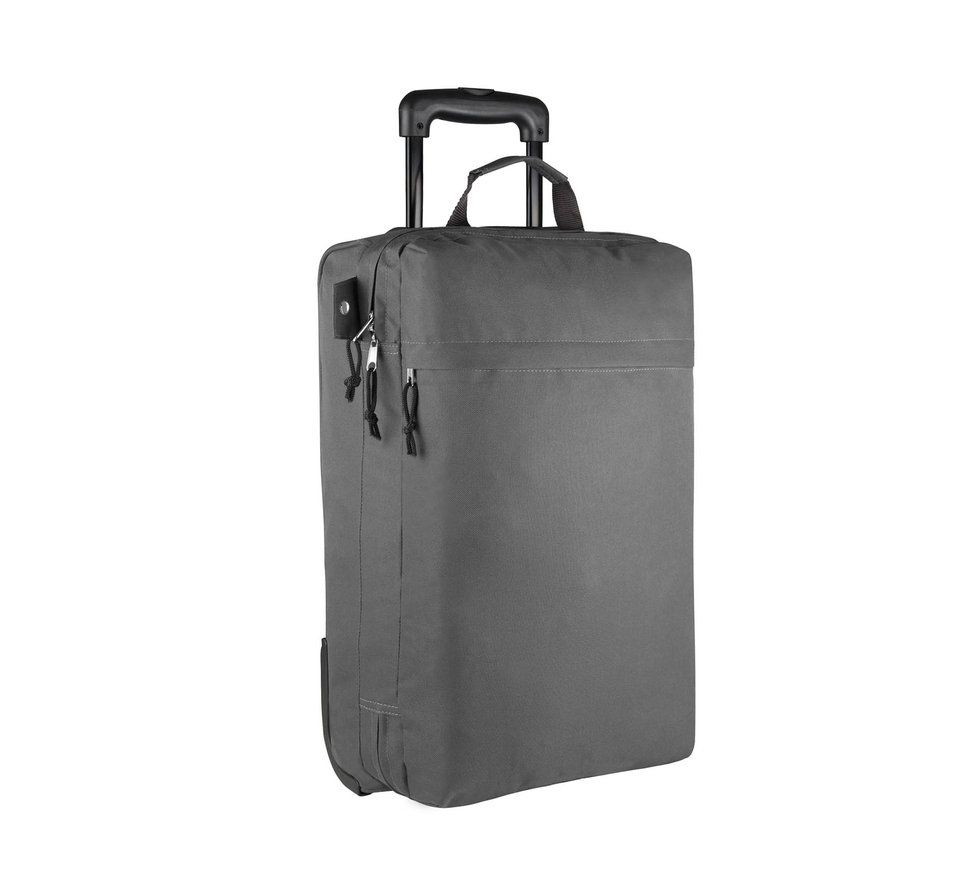 Sac trolley taille cabine Dark Grey Gris, à personnaliser avec le logo de votre club. Sac trolley taille cabine Dark Grey Gris