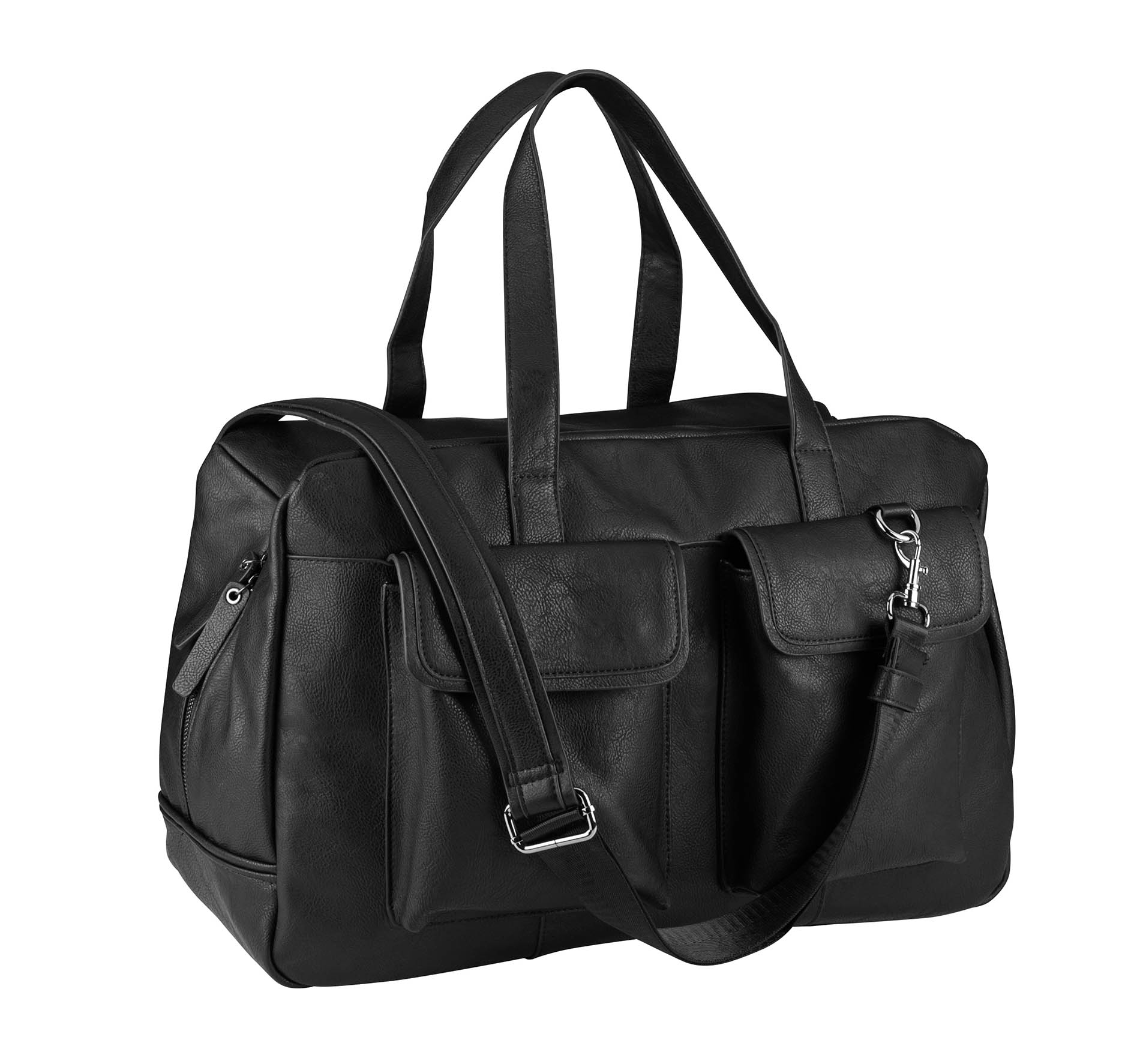 Sac de voyage multipoches Black Noir, à personnaliser avec le logo de votre club. Sac de voyage multipoches Black Noir