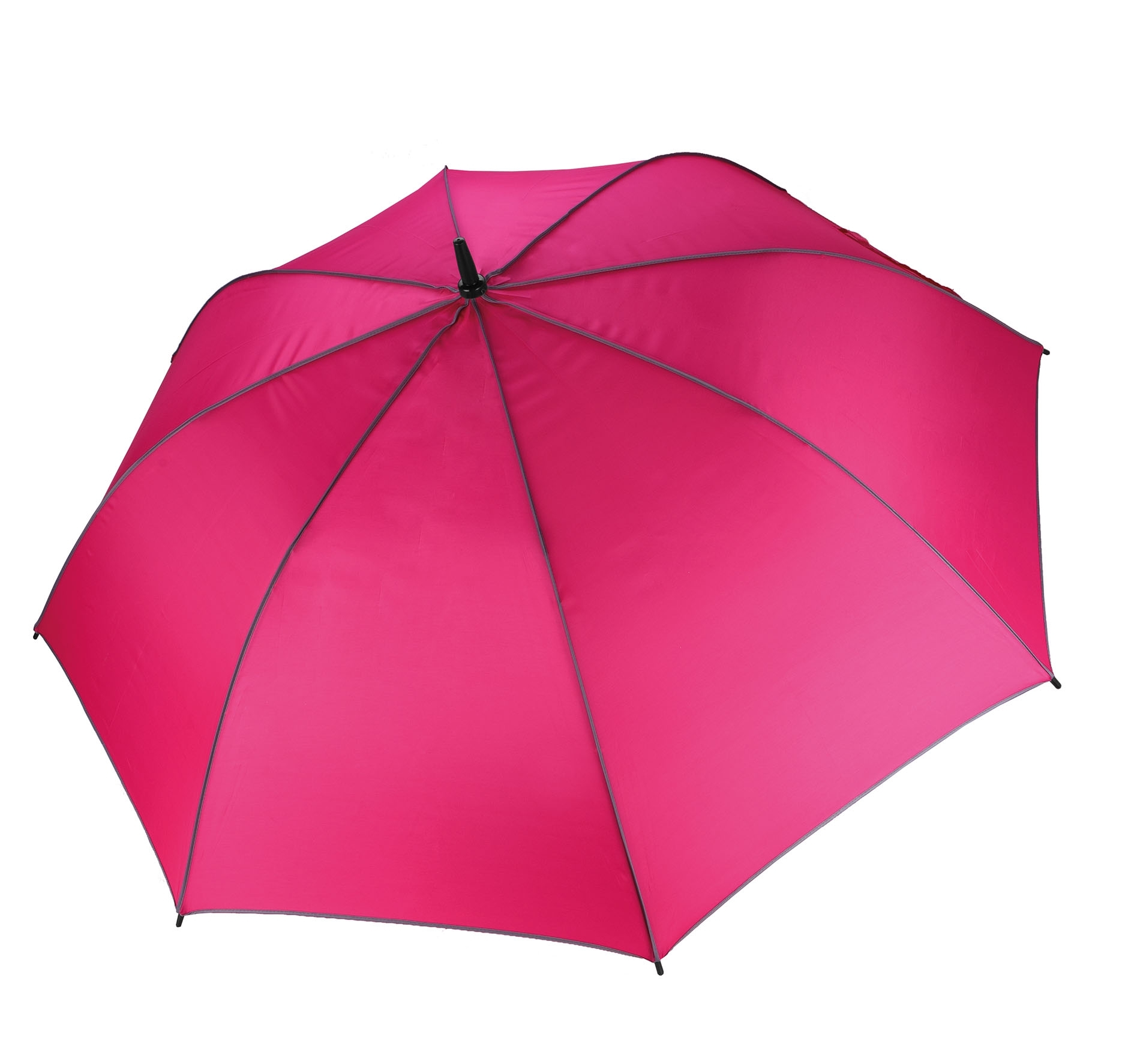 PARAPLUIE DE GOLF OUVERTURE AUTOMATIQUE Fuchsia / Slate Grey Rose, à personnaliser avec le logo de votre club. PARAPLUIE DE GOLF OUVERTURE AUTOMATIQUE Fuchsia / Slate Grey Rose
