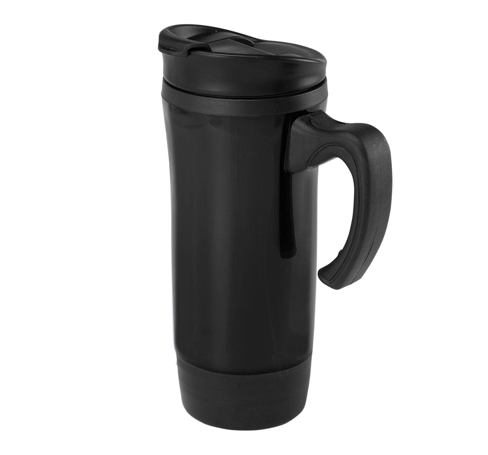MUG DE VOYAGE ISOTHERME 550 ML Black Noir, à personnaliser avec le logo de votre club. MUG DE VOYAGE ISOTHERME 550 ML Black Noir