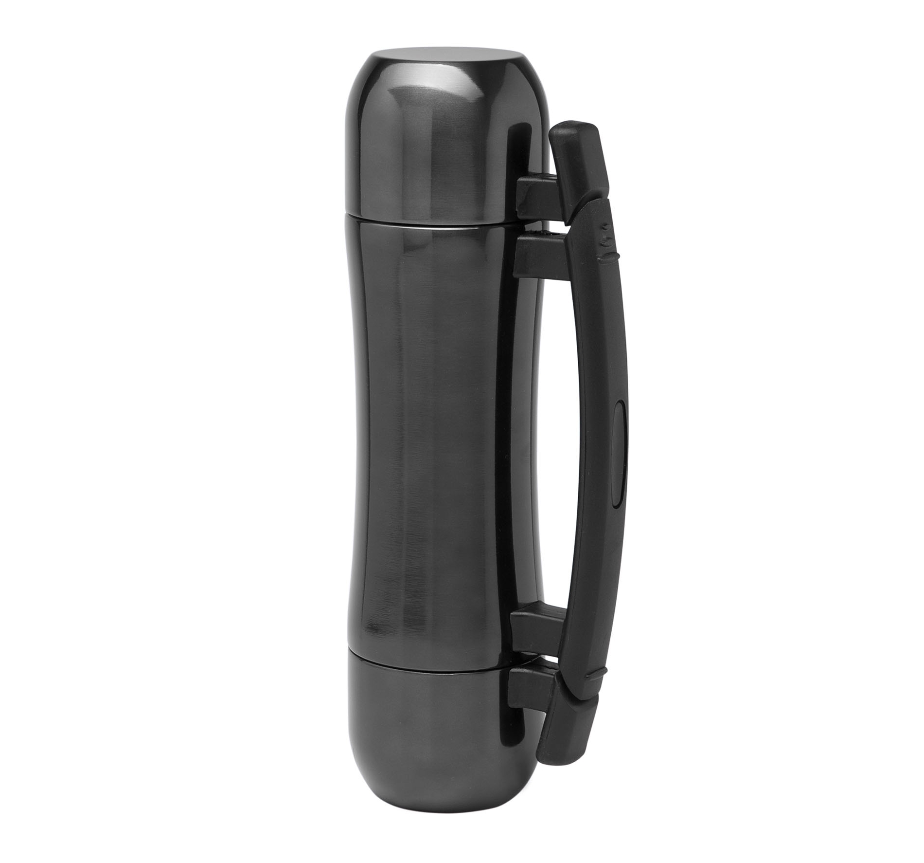 BOUTEILLE ISOTHERME INOX AVEC TASSES 500 ML Dark Grey Gris, à personnaliser avec le logo de votre club. BOUTEILLE ISOTHERME INOX AVEC TASSES 500 ML Dark Grey Gris