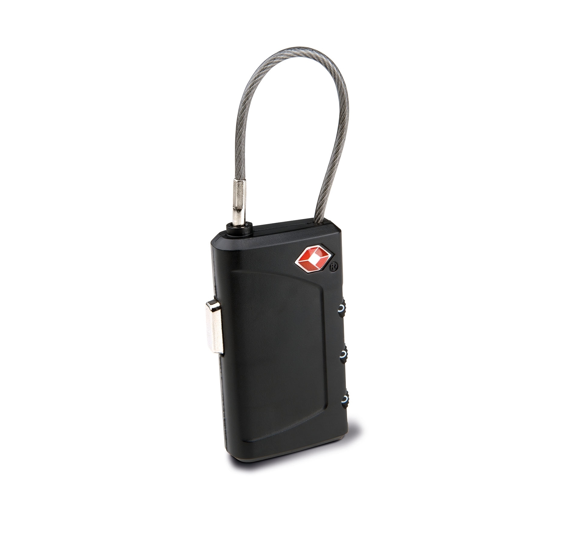 CADENAS TSA AVEC ÉTIQUETTE DIDENTIFICATION Black Noir, à personnaliser avec le logo de votre club. CADENAS TSA AVEC ÉTIQUETTE DIDENTIFICATION Black Noir