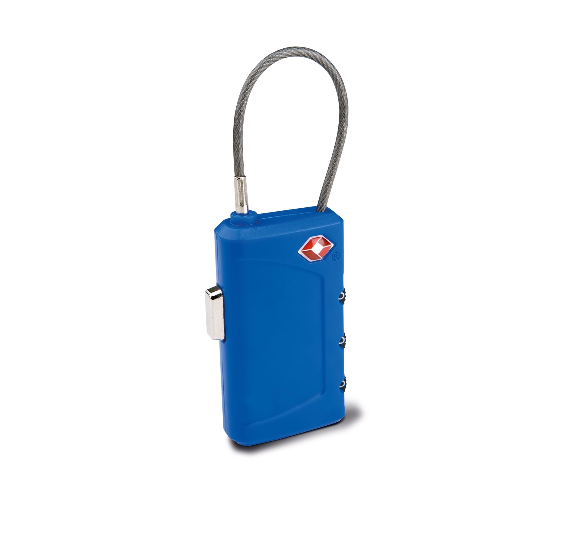 CADENAS TSA AVEC ÉTIQUETTE DIDENTIFICATION Royal Blue Bleu, à personnaliser avec le logo de votre club. CADENAS TSA AVEC ÉTIQUETTE DIDENTIFICATION Royal Blue Bleu