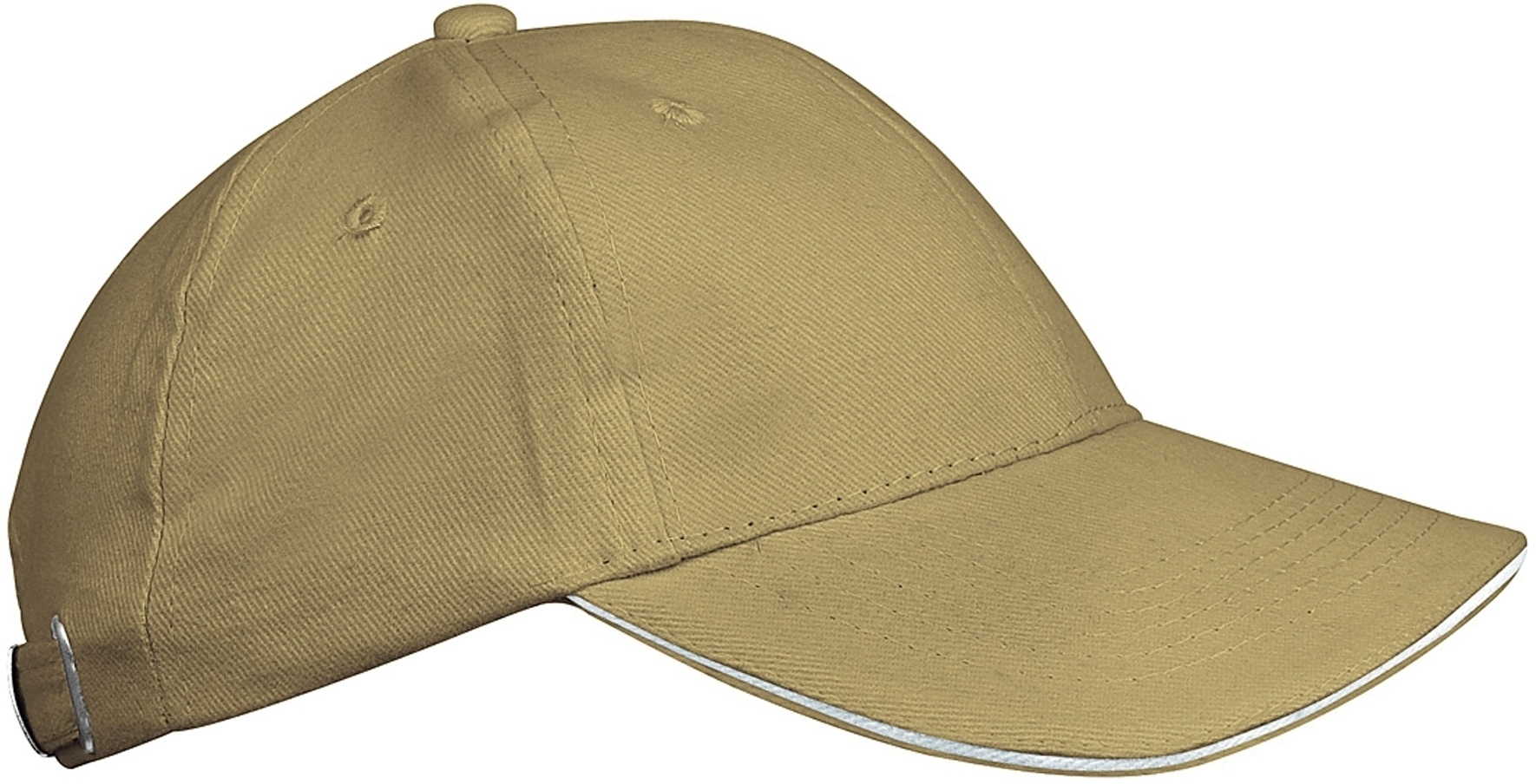 ORLANDO KIDS - CASQUETTE ENFANT 6 PANNEAUX Beige / White Beige, à personnaliser avec le logo de votre club. ORLANDO KIDS - CASQUETTE ENFANT 6 PANNEAUX Beige / White Beige