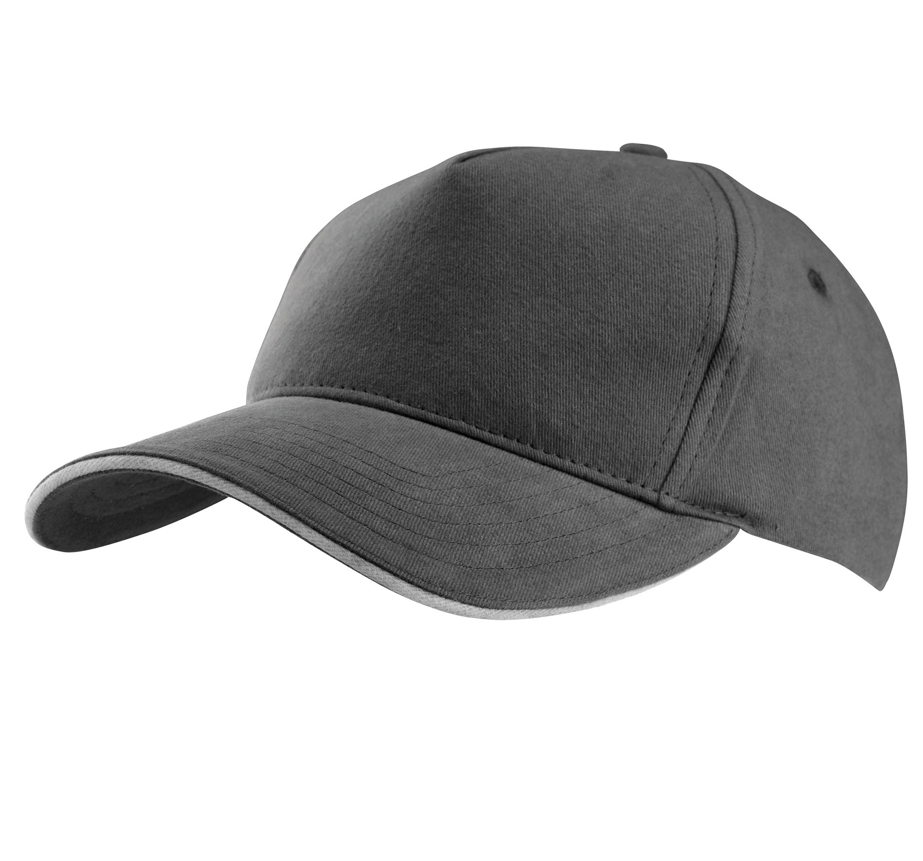 CASQUETTE AVEC SANDWICH CONTRASTÉ - 5 PANNEAUX Slate Grey / Light Grey Gris, à personnaliser avec le logo de votre club. CASQUETTE AVEC SANDWICH CONTRASTÉ - 5 PANNEAUX Slate Grey / Light Grey Gris