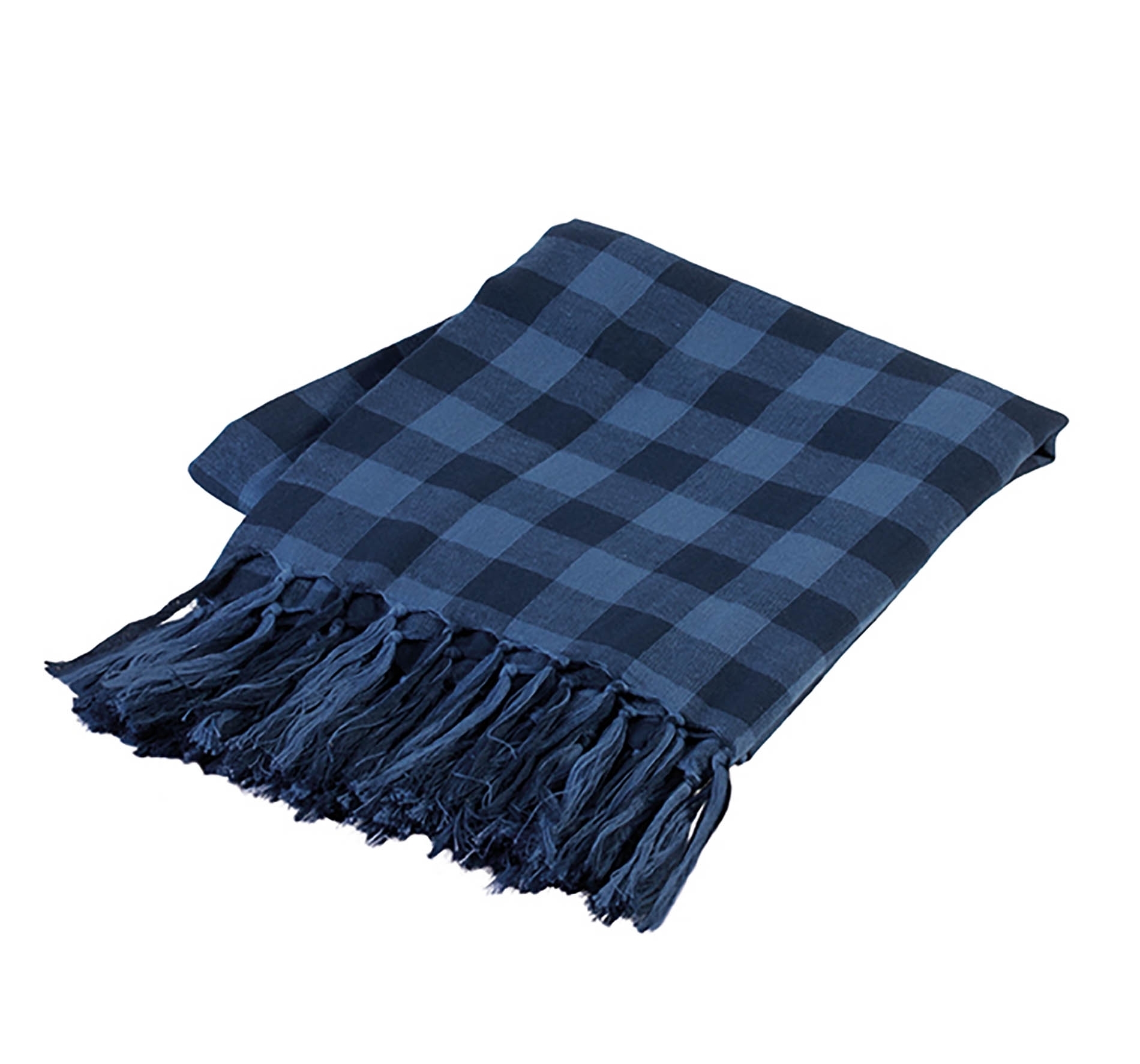 ÉTOLE AVEC FRANGES Navy / Warm Navy Bleu, à personnaliser avec le logo de votre club. ÉTOLE AVEC FRANGES Navy / Warm Navy Bleu