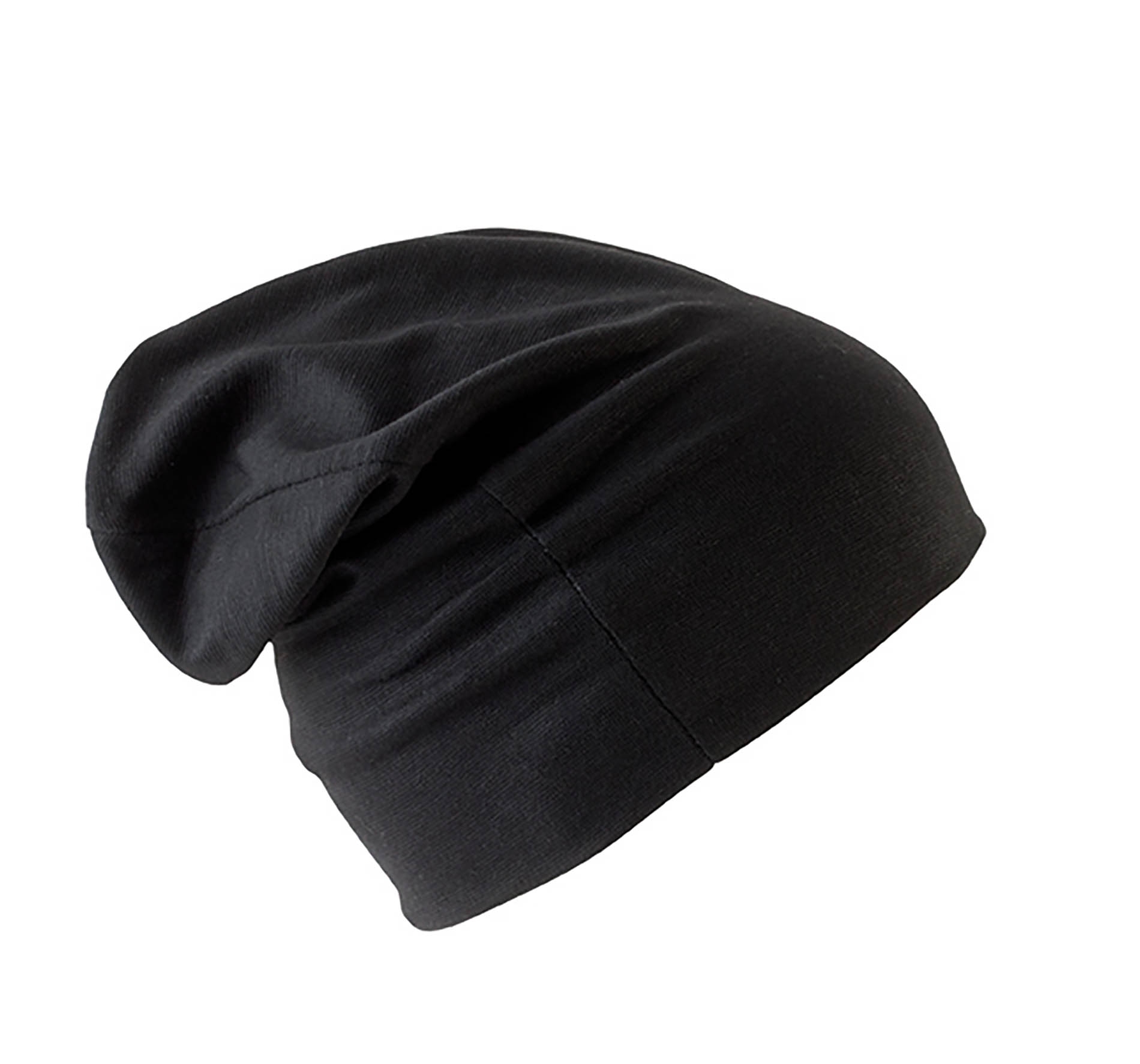 BONNET LONG Black Noir, à personnaliser avec le logo de votre club. BONNET LONG Black Noir