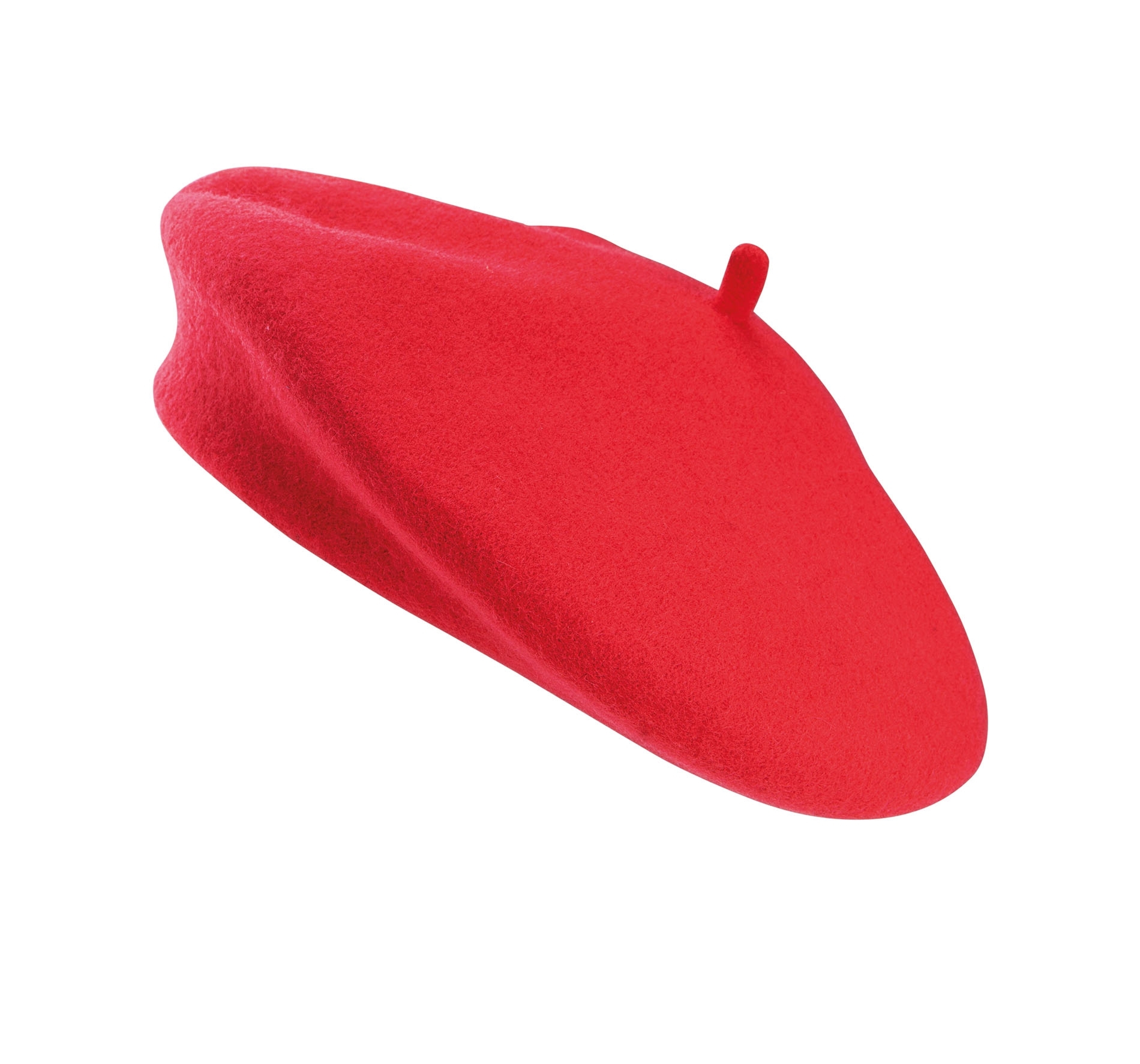 BÉRET BASQUE Red Rouge, à personnaliser avec le logo de votre club. BÉRET BASQUE Red Rouge
