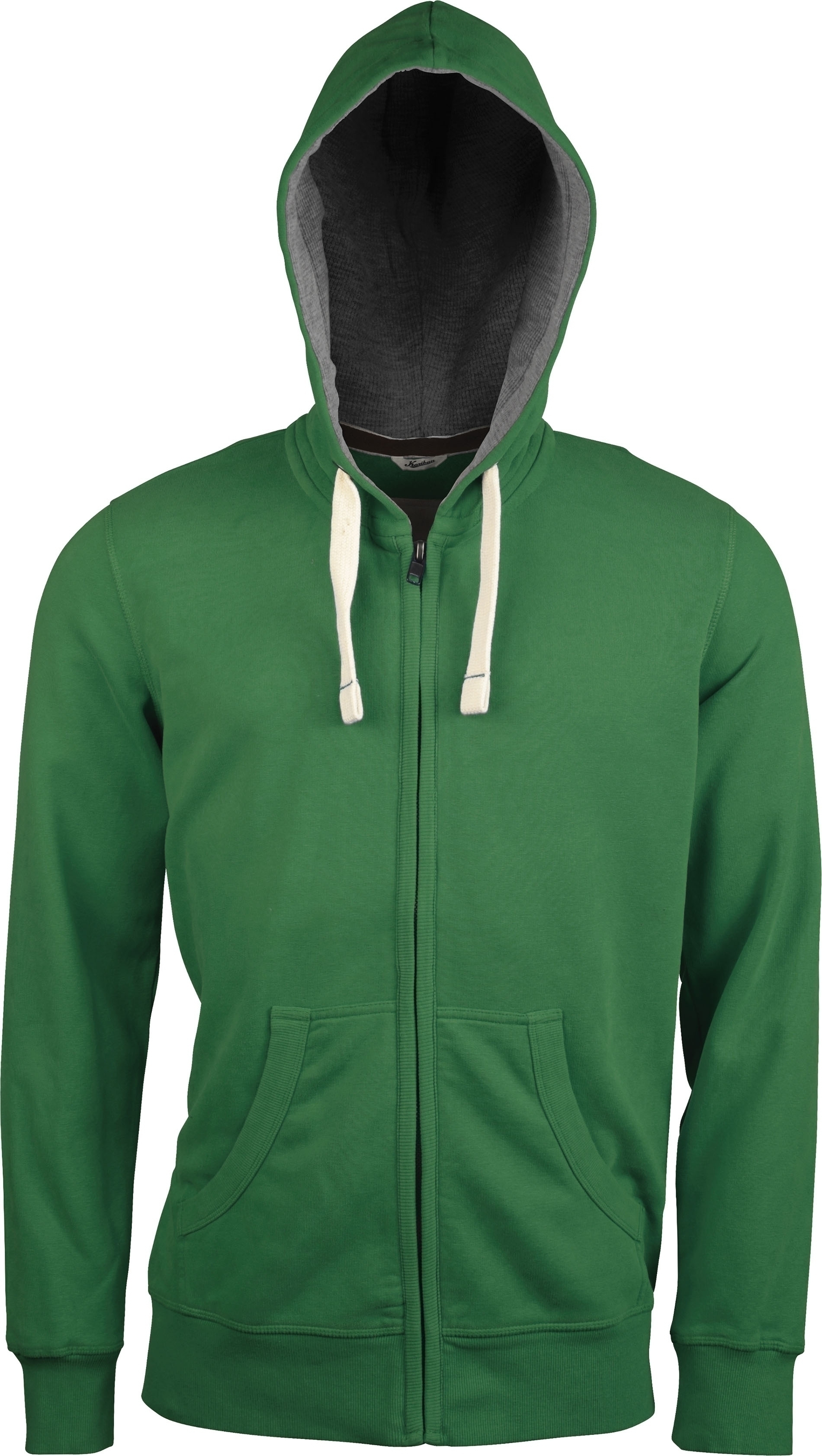 SWEAT-SHIRT ZIPPÉ À CAPUCHE Vintage Green Vert, à personnaliser avec le logo de votre club. SWEAT-SHIRT ZIPPÉ À CAPUCHE Vintage Green Vert