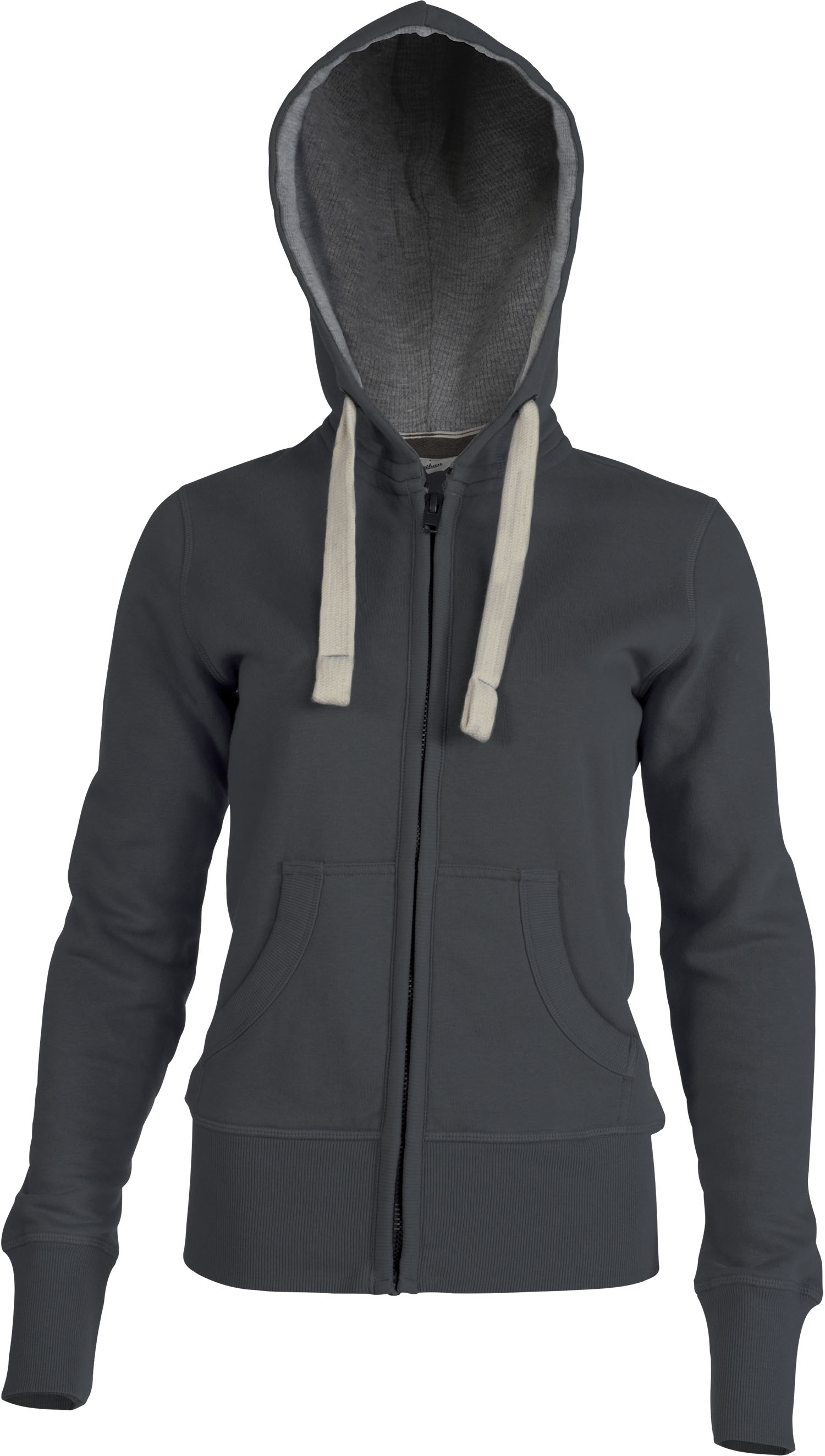 sweat shirt-femme-zippe