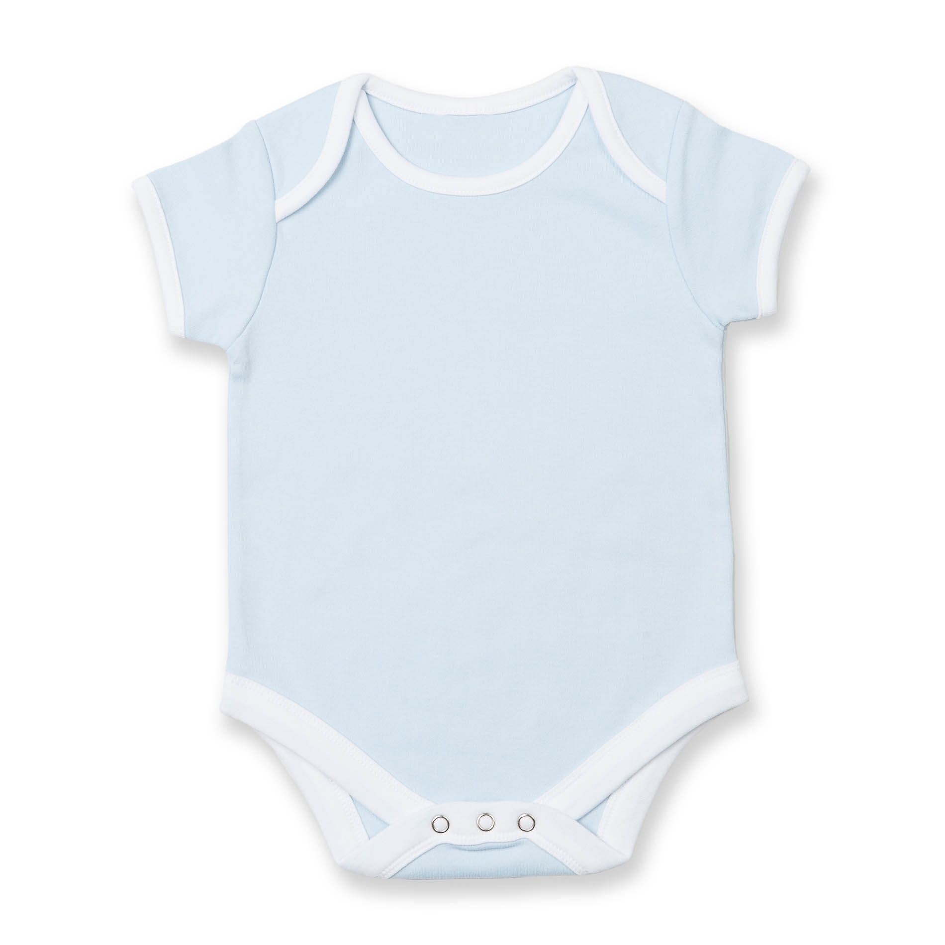 BODY CONTRASTÉ MANCHES COURTES White / Pale Blue Blanc, à personnaliser avec le logo de votre club. BODY CONTRASTÉ MANCHES COURTES White / Pale Blue Blanc