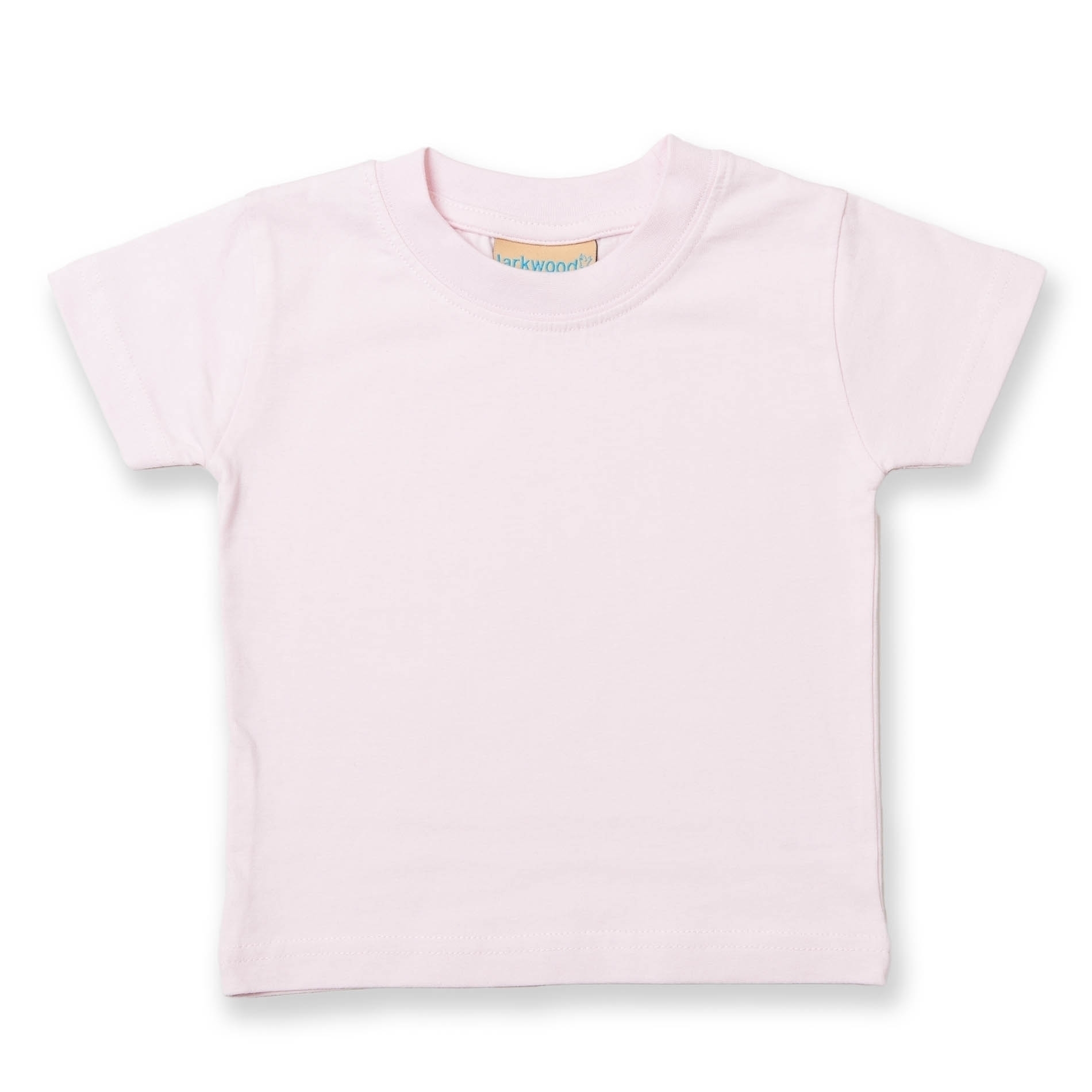 T-SHIRT BÉBÉ Pale Pink Rose, à personnaliser avec le logo de votre club. T-SHIRT BÉBÉ Pale Pink Rose