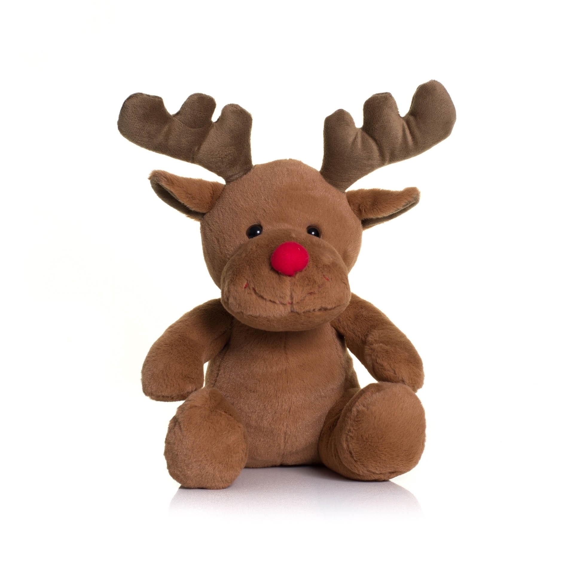 Peluche Rêne Brown Marron, à personnaliser avec le logo de votre club. Peluche Rêne Brown Marron