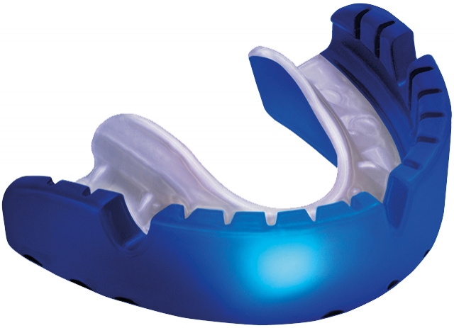 PROTÈGE-DENTS GOLD ORTHO GÉNÉRATION 4 Blue / Pearl Bleu, à personnaliser avec le logo de votre club. PROTÈGE-DENTS GOLD ORTHO GÉNÉRATION 4 Blue / Pearl Bleu