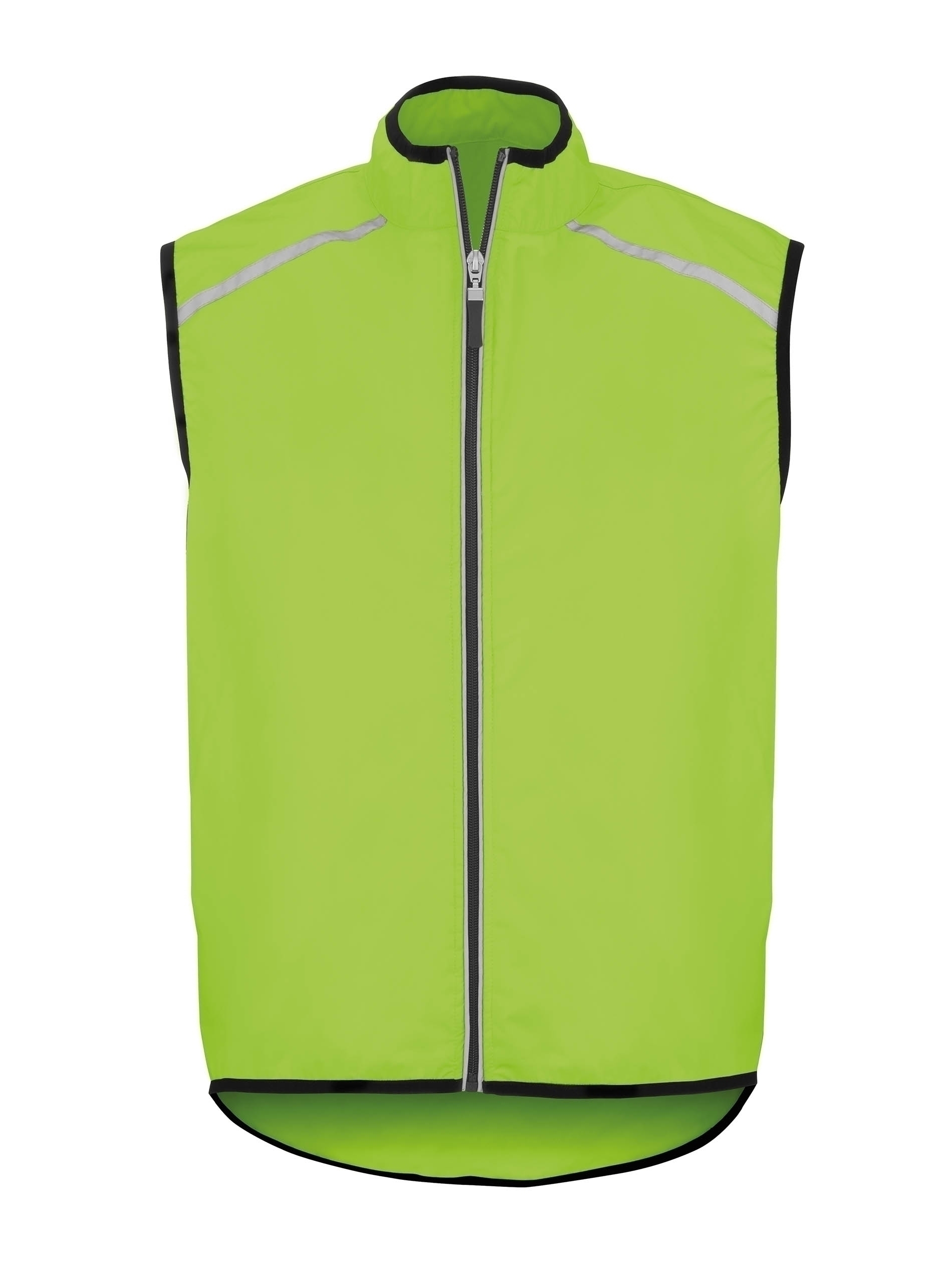 Gilet cycliste unisexe Lime Vert, à personnaliser avec le logo de votre club. Gilet cycliste unisexe Lime Vert
