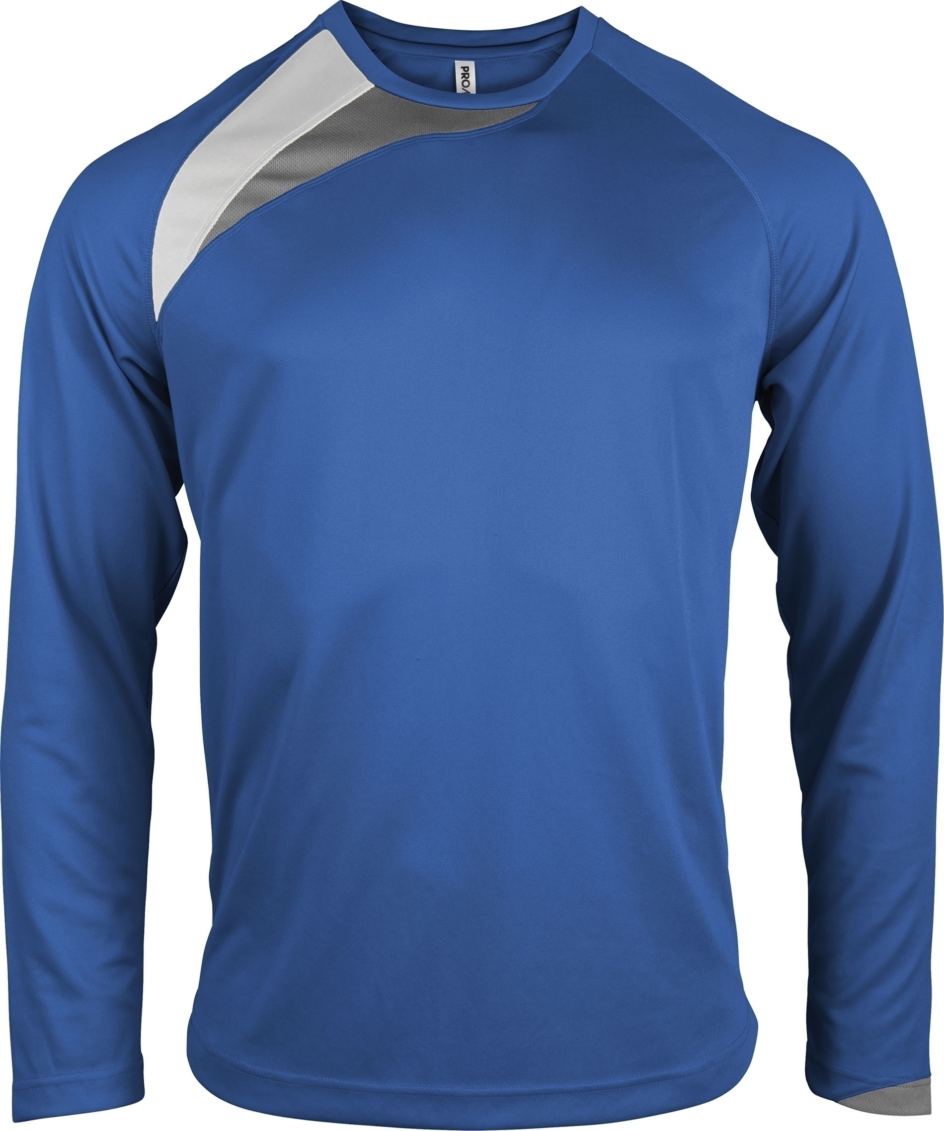MAILLOT MANCHES LONGUES ADULTE Bleu, à personnaliser avec le logo de votre club. MAILLOT MANCHES LONGUES ADULTE Bleu