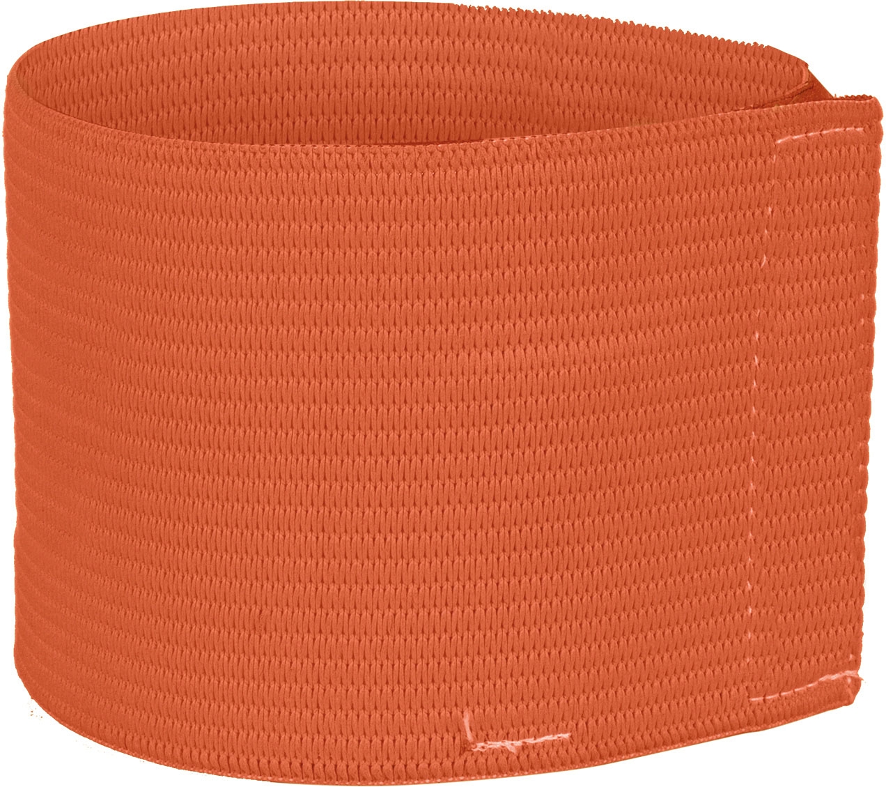Brassard élastique vierge Fluorescent Orange Orange, à personnaliser avec le logo de votre club. Brassard élastique vierge Fluorescent Orange Orange