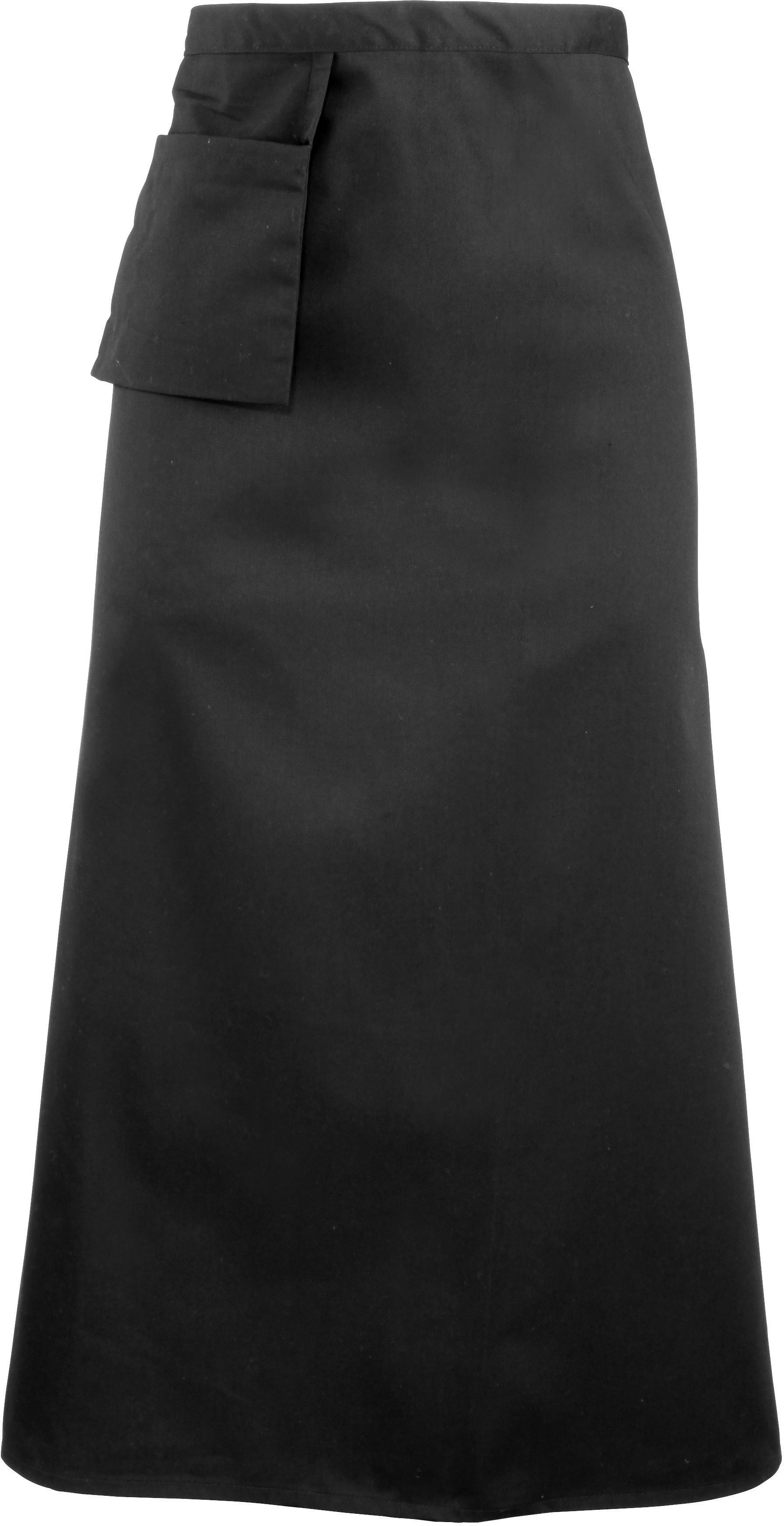 Tablier taille Bistro Black Noir, à personnaliser avec le logo de votre club. Tablier taille Bistro Black Noir
