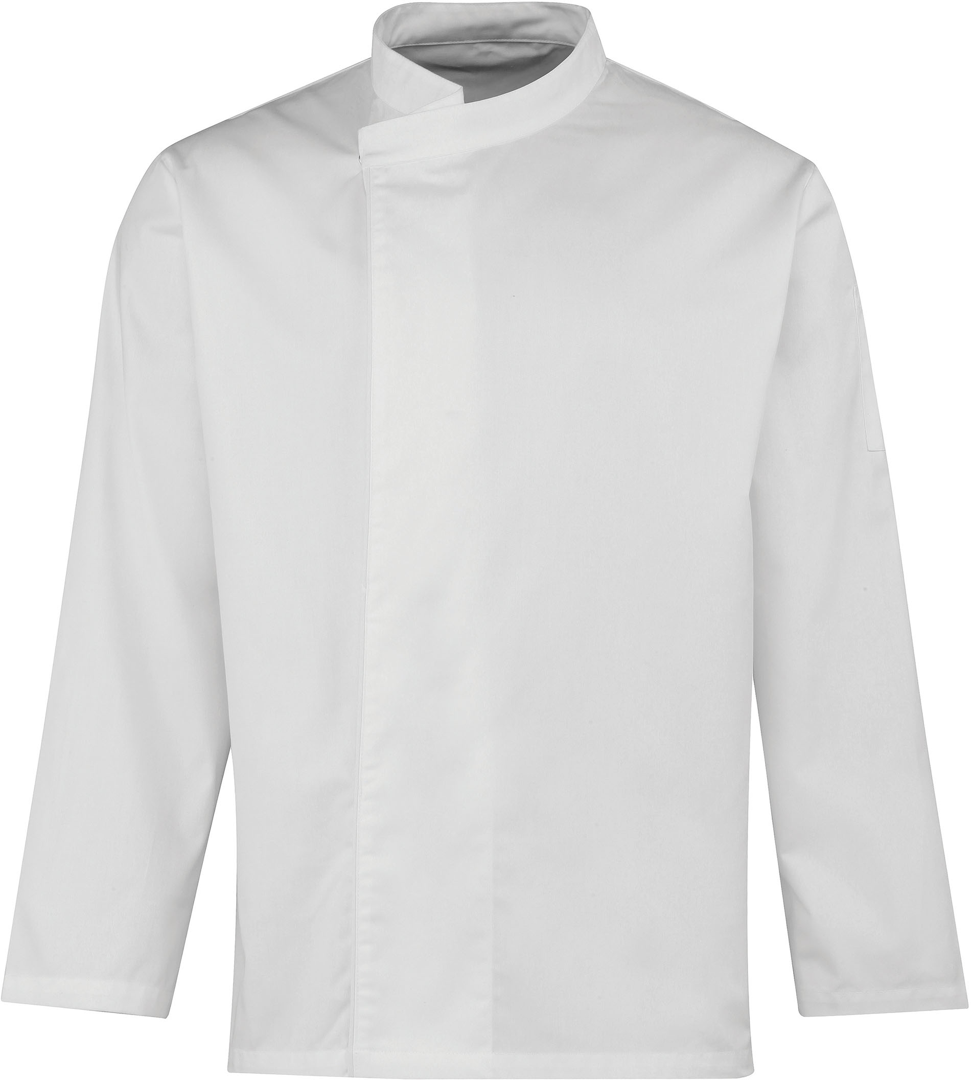 Tunique de cuisine manches longues White Blanc, à personnaliser avec le logo de votre club. Tunique de cuisine manches longues White Blanc
