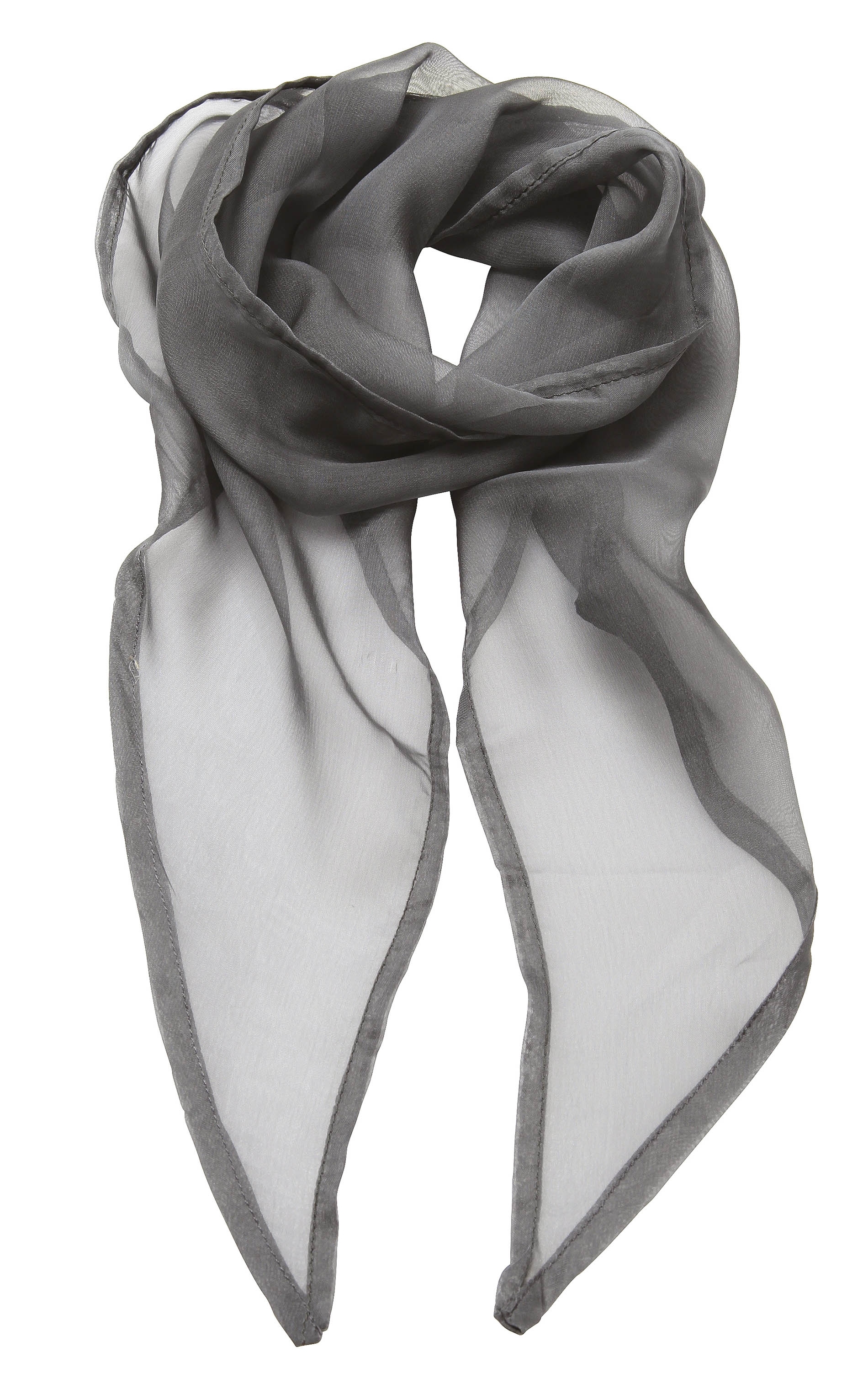 Foulard mousseline Sage Vert, à personnaliser avec le logo de votre club. Foulard mousseline Sage Vert