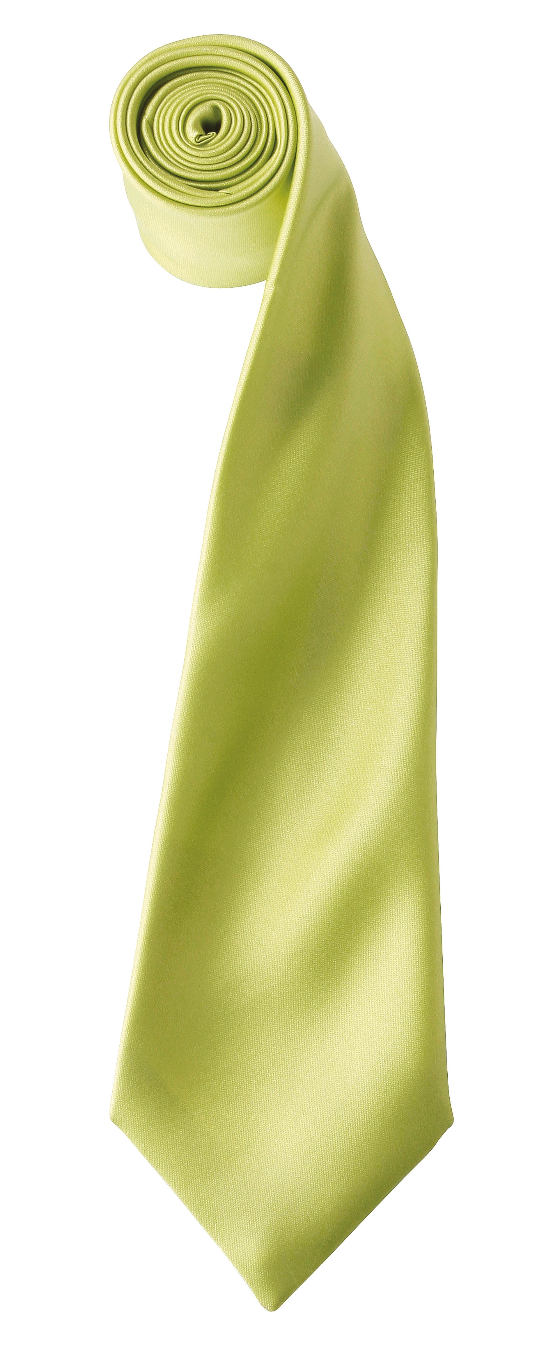 Cravate Colours Lime Vert, à personnaliser avec le logo de votre club. Cravate Colours Lime Vert