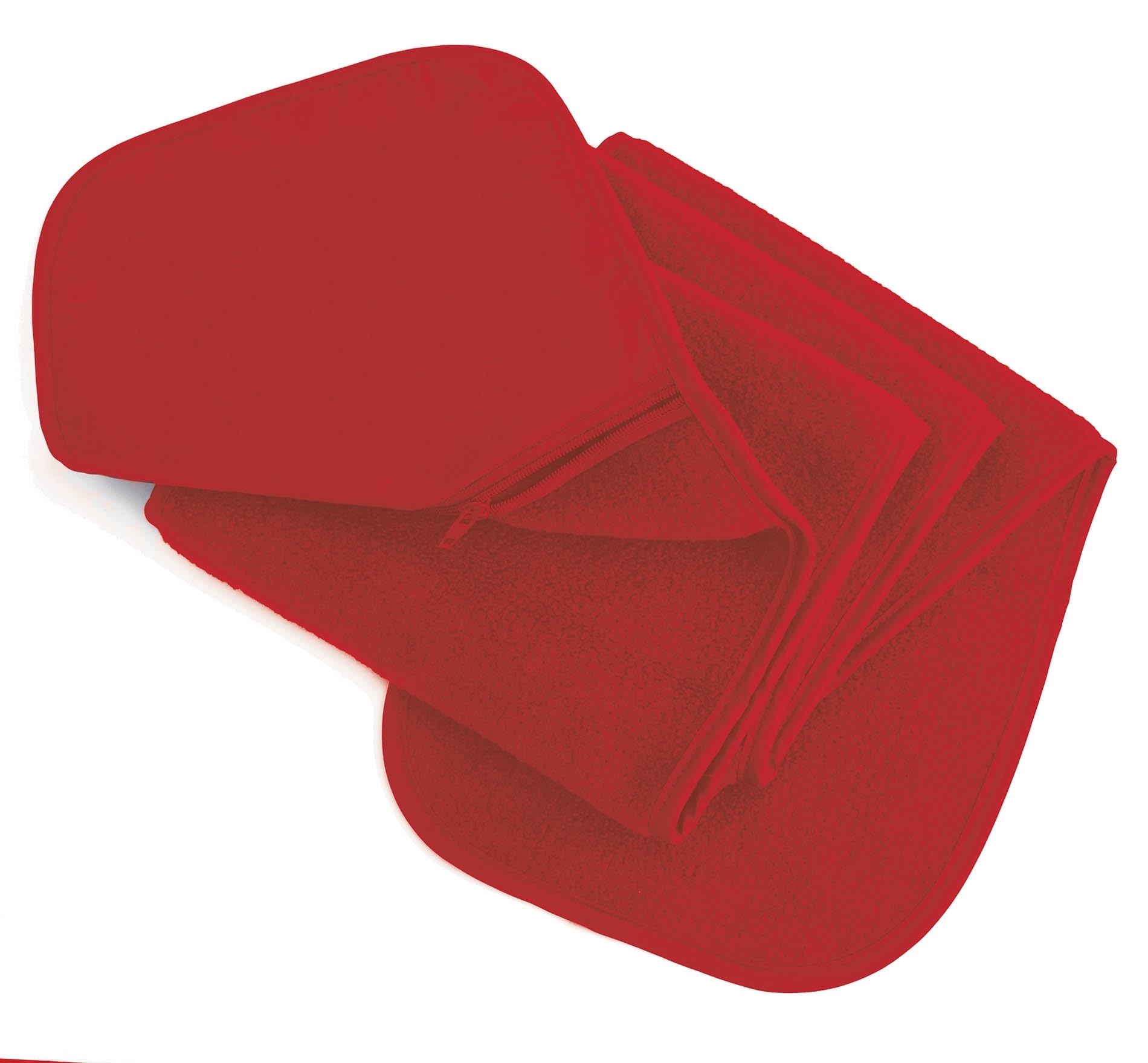 ÉCHARPE POLARTHERM™ avec poche Rouge Red, à personnaliser avec le logo de votre club. ÉCHARPE POLARTHERM™ avec poche Rouge Red