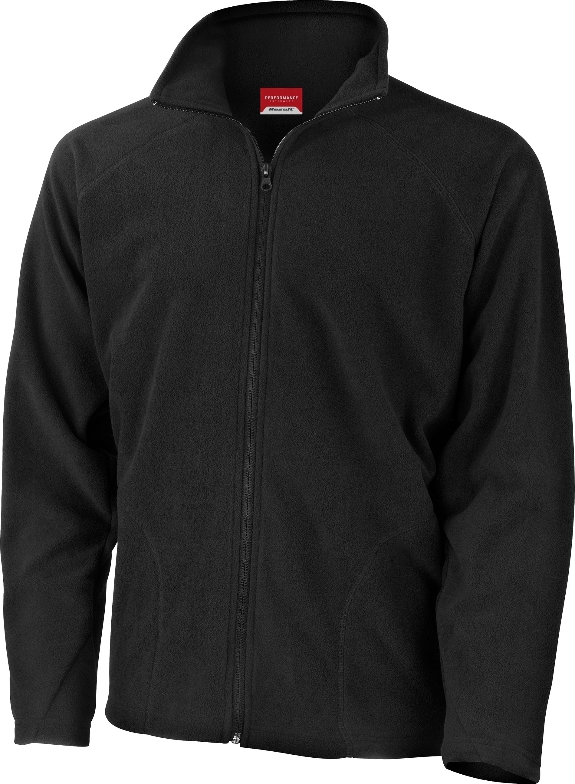 VESTE MICROPOLAIRE LÉGÈRE Black Noir, à personnaliser avec le logo de votre club. VESTE MICROPOLAIRE LÉGÈRE Black Noir