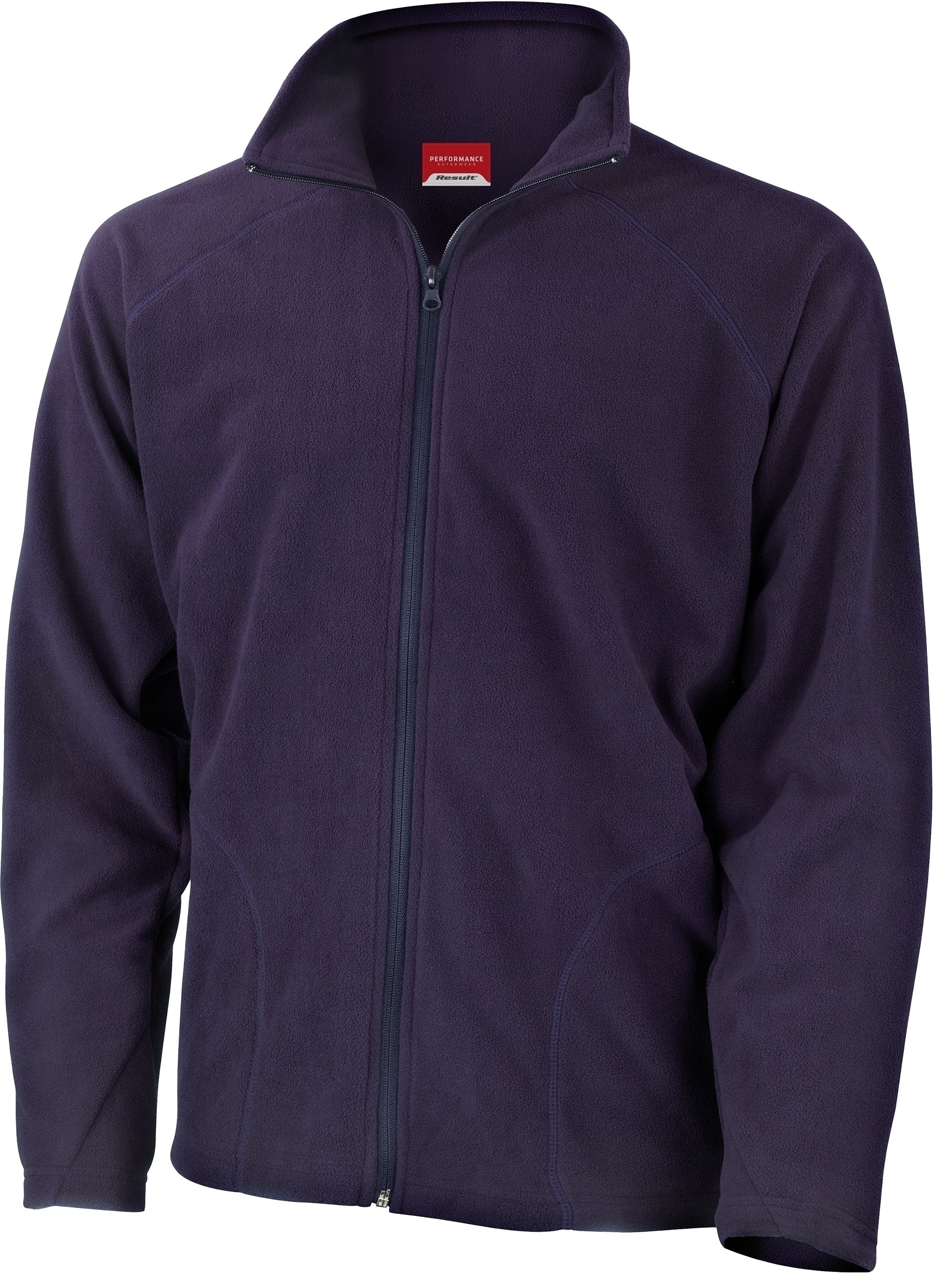 VESTE MICROPOLAIRE LÉGÈRE Navy Bleu, à personnaliser avec le logo de votre club. VESTE MICROPOLAIRE LÉGÈRE Navy Bleu