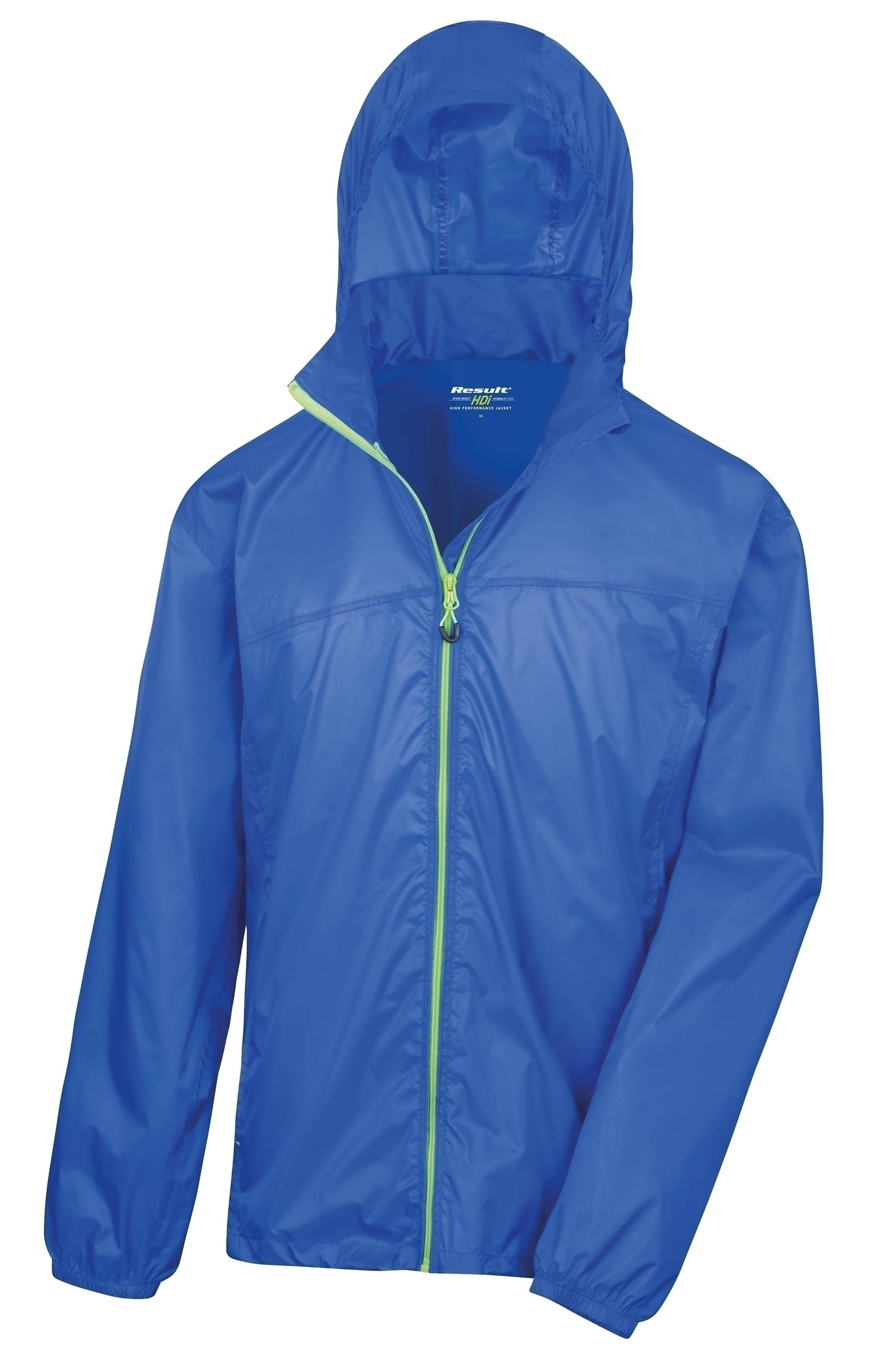 Coupe-vent Hydradri3000 Royal / Lime Bleu, à personnaliser avec le logo de votre club. Coupe-vent Hydradri3000 Royal / Lime Bleu