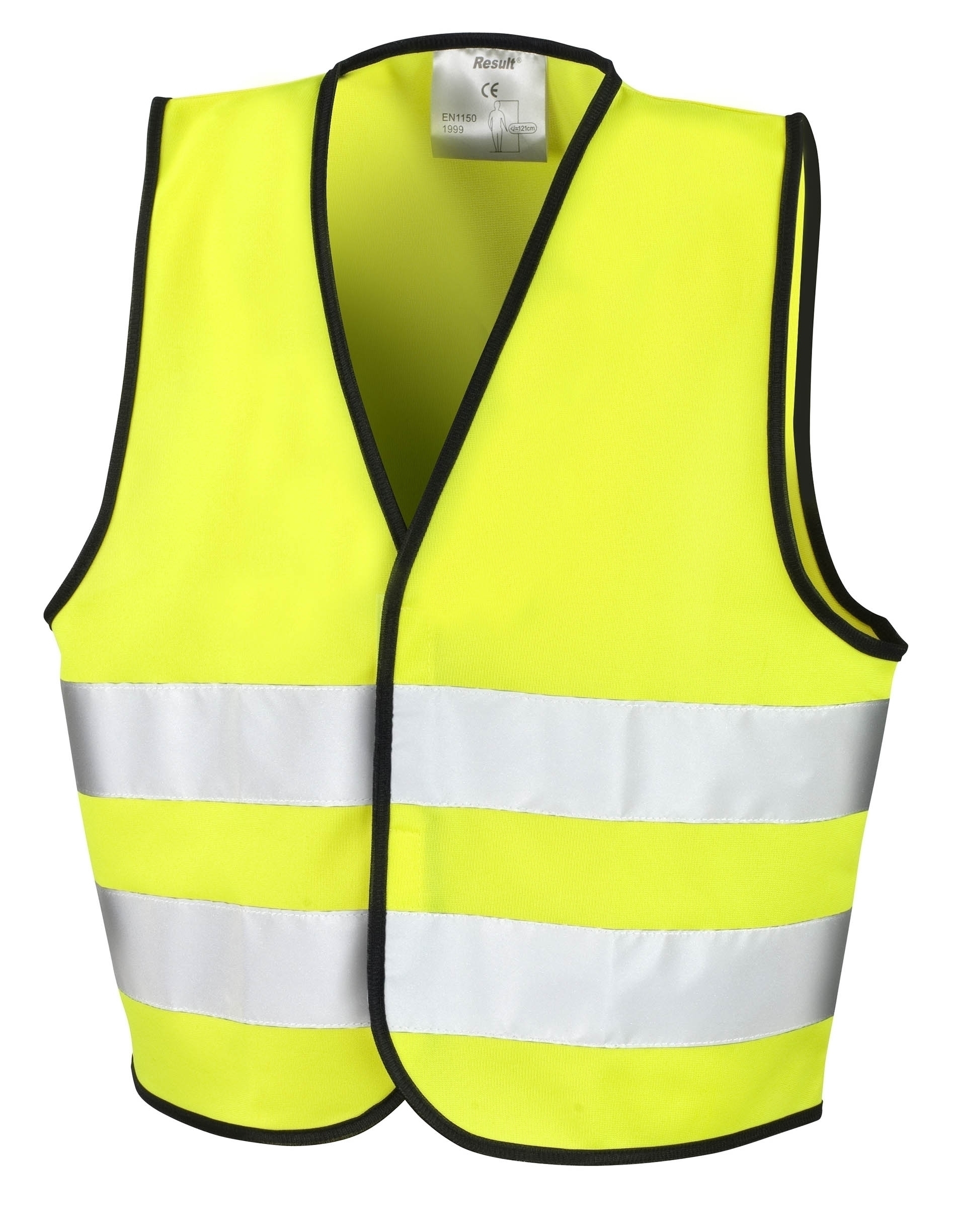 GILET DE SÉCURITÉ ENFANT Fluorescent Yellow Jaune, à personnaliser avec le logo de votre club. GILET DE SÉCURITÉ ENFANT Fluorescent Yellow Jaune