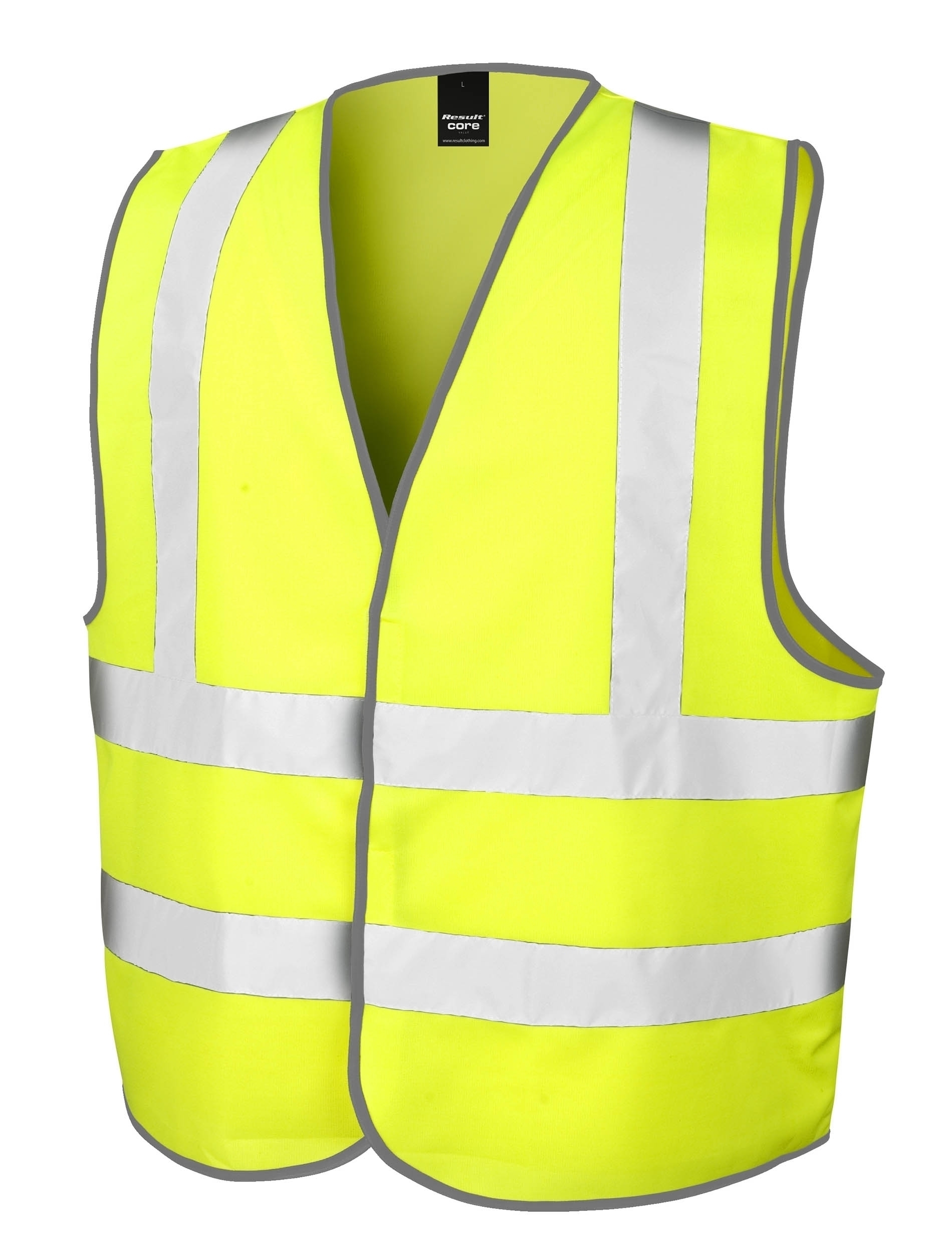 Gilet de sécurité High Viz Motorway Fluorescent Yellow Jaune, à personnaliser avec le logo de votre club. Gilet de sécurité High Viz Motorway Fluorescent Yellow Jaune