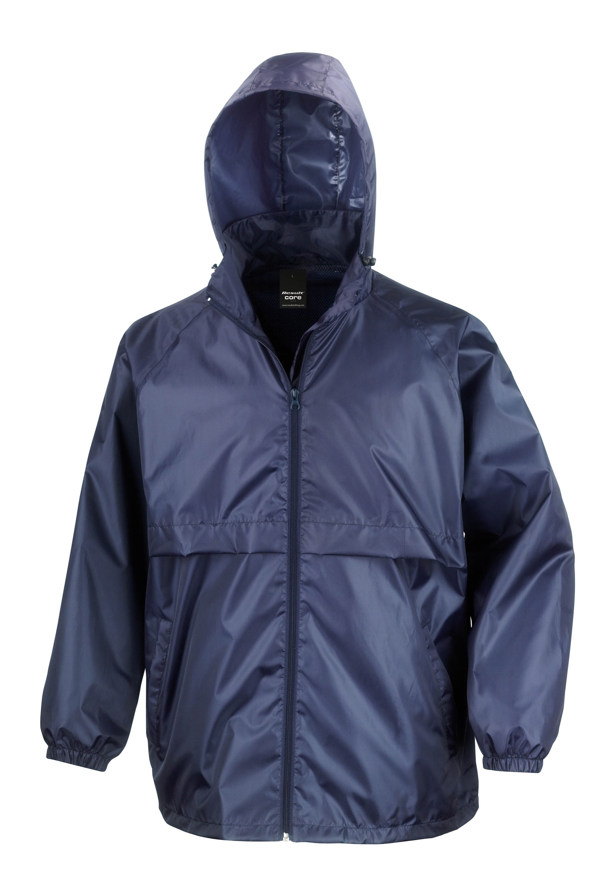 Lightweight Jacket Navy Bleu, à personnaliser avec le logo de votre club. Lightweight Jacket Navy Bleu