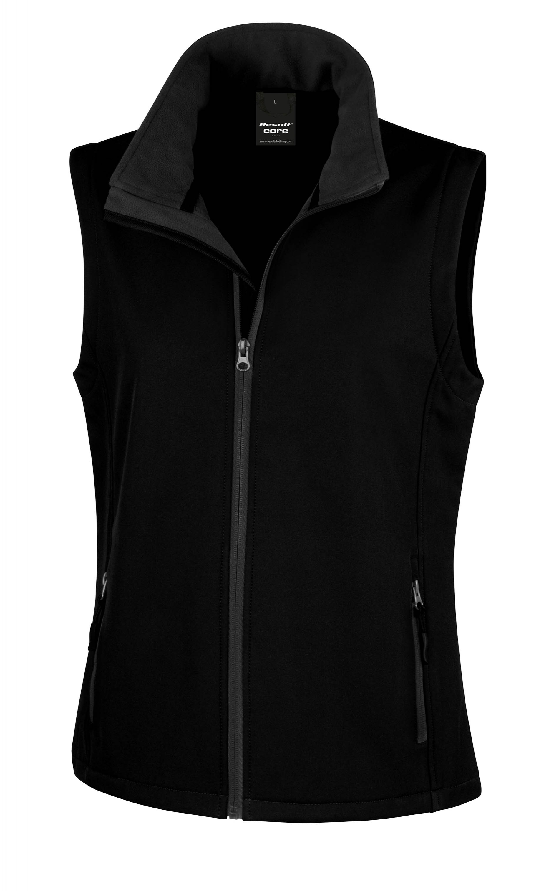 Bodywarmer Softshell Femme Printable Navy-Navy, à personnaliser avec le logo de votre club. Bodywarmer Softshell Femme Printable Navy-Navy